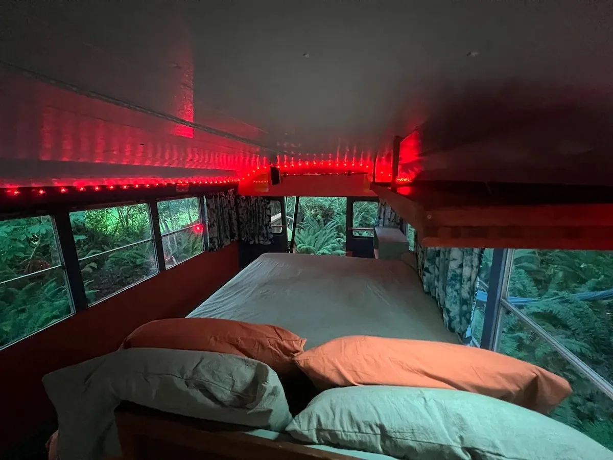 Open air view from the comfort of bed!