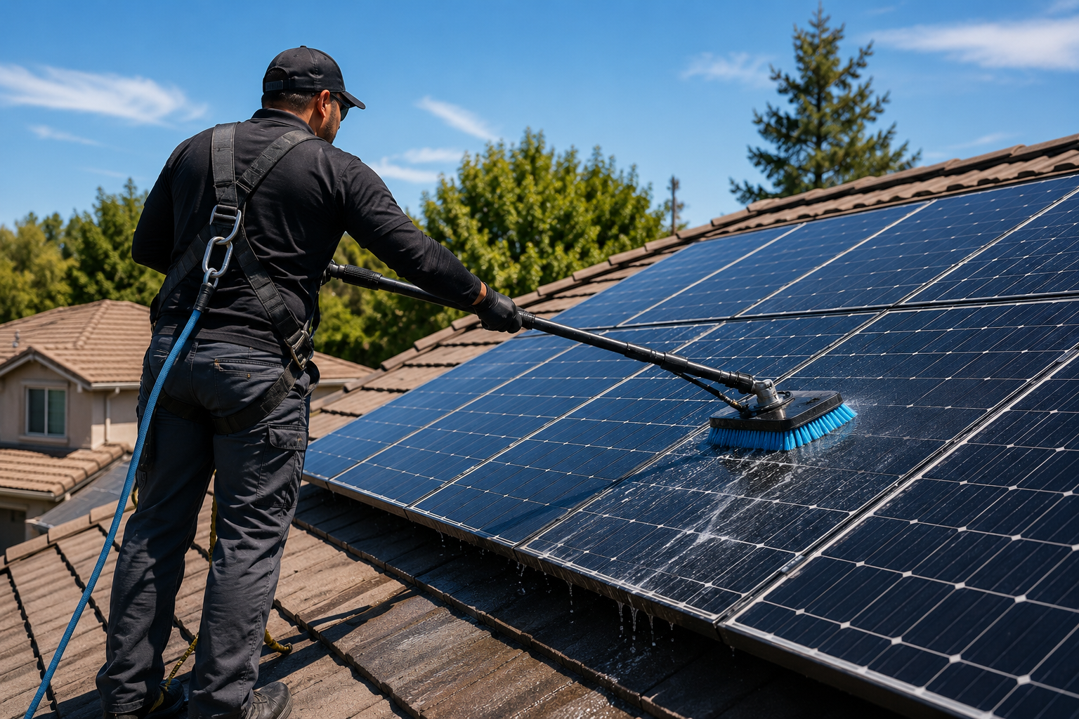 Solar Panel Cleaning