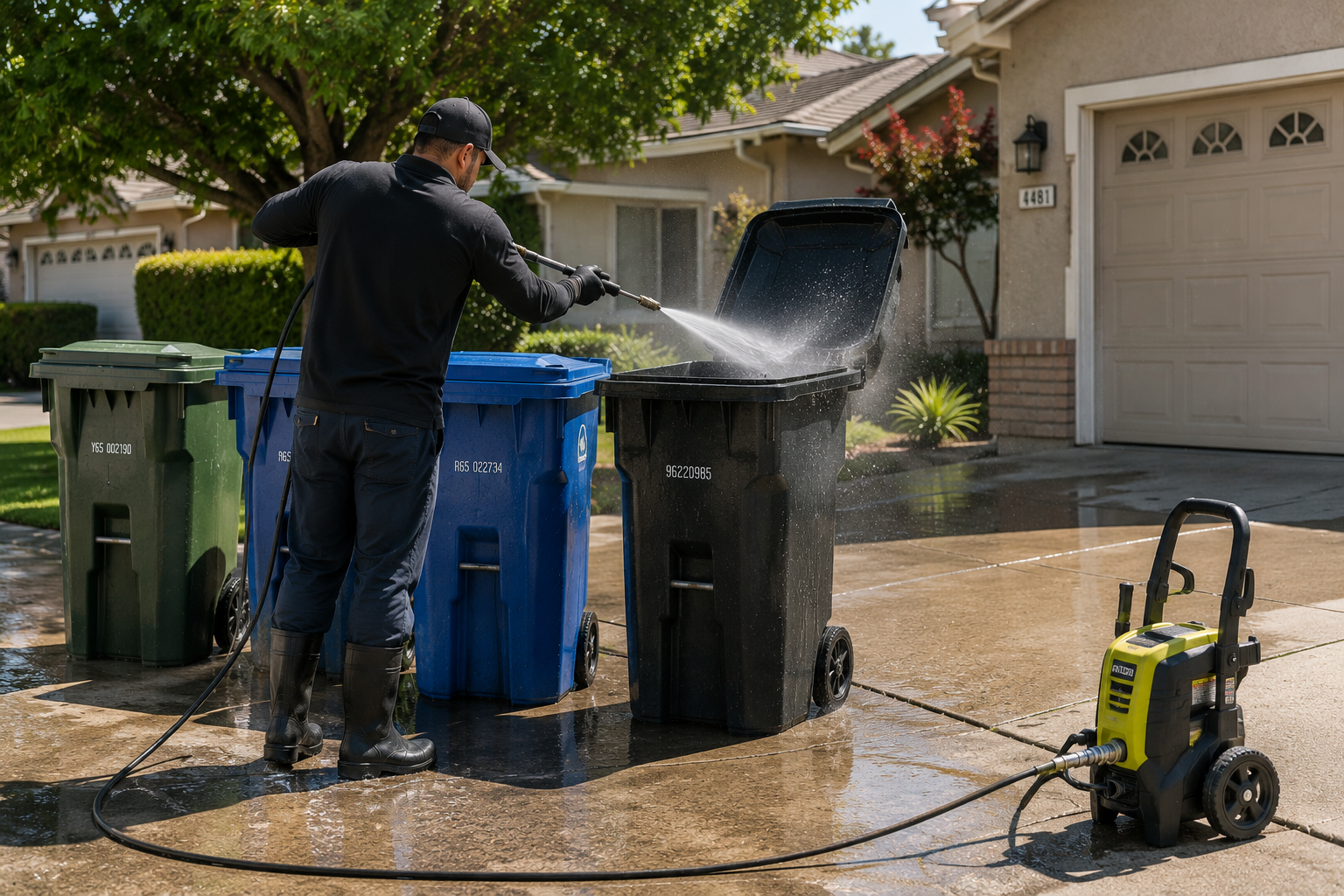 Add-On Service: Trash Bin Cleaning