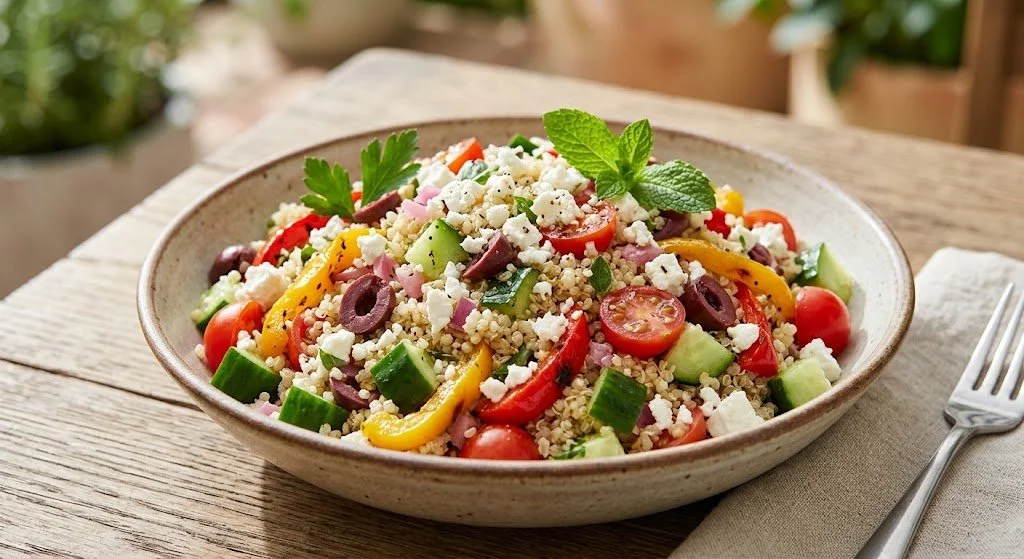 Mediterranean Quinoa Salad