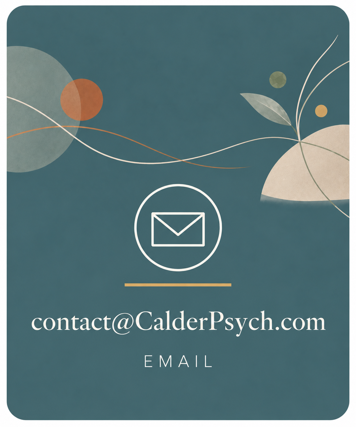 Olivia Calder, MSN, APRN, PMHNP-BC, psychiatric mental health nurse practitioner in Austin, Texas email is contact@CalderPsych.com.