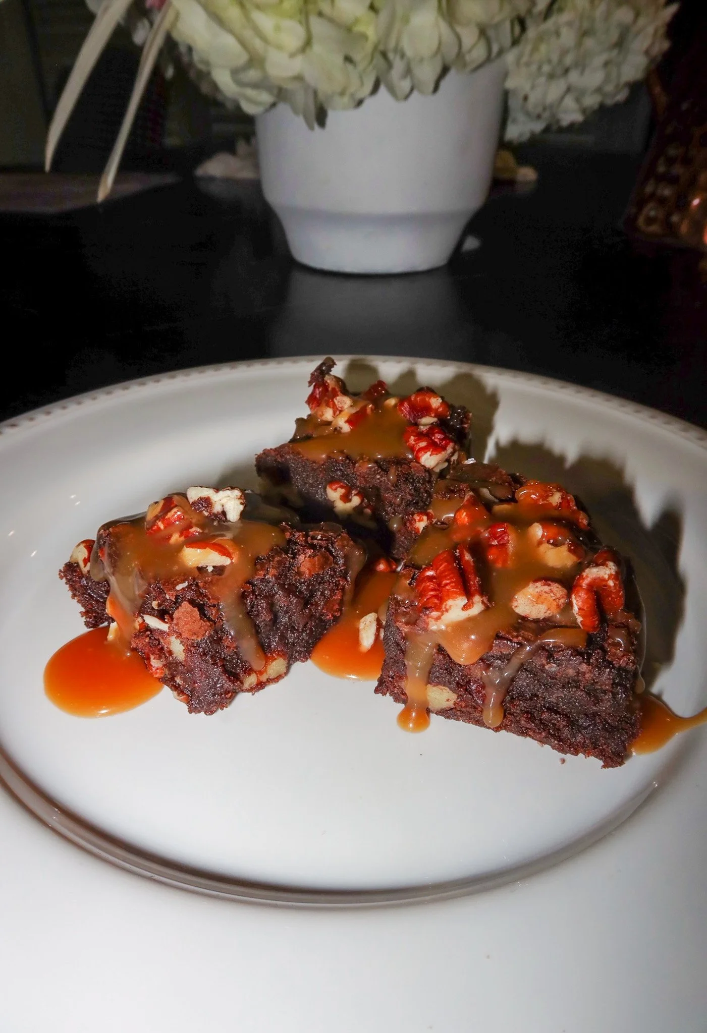 Pecan Caramel Brownie