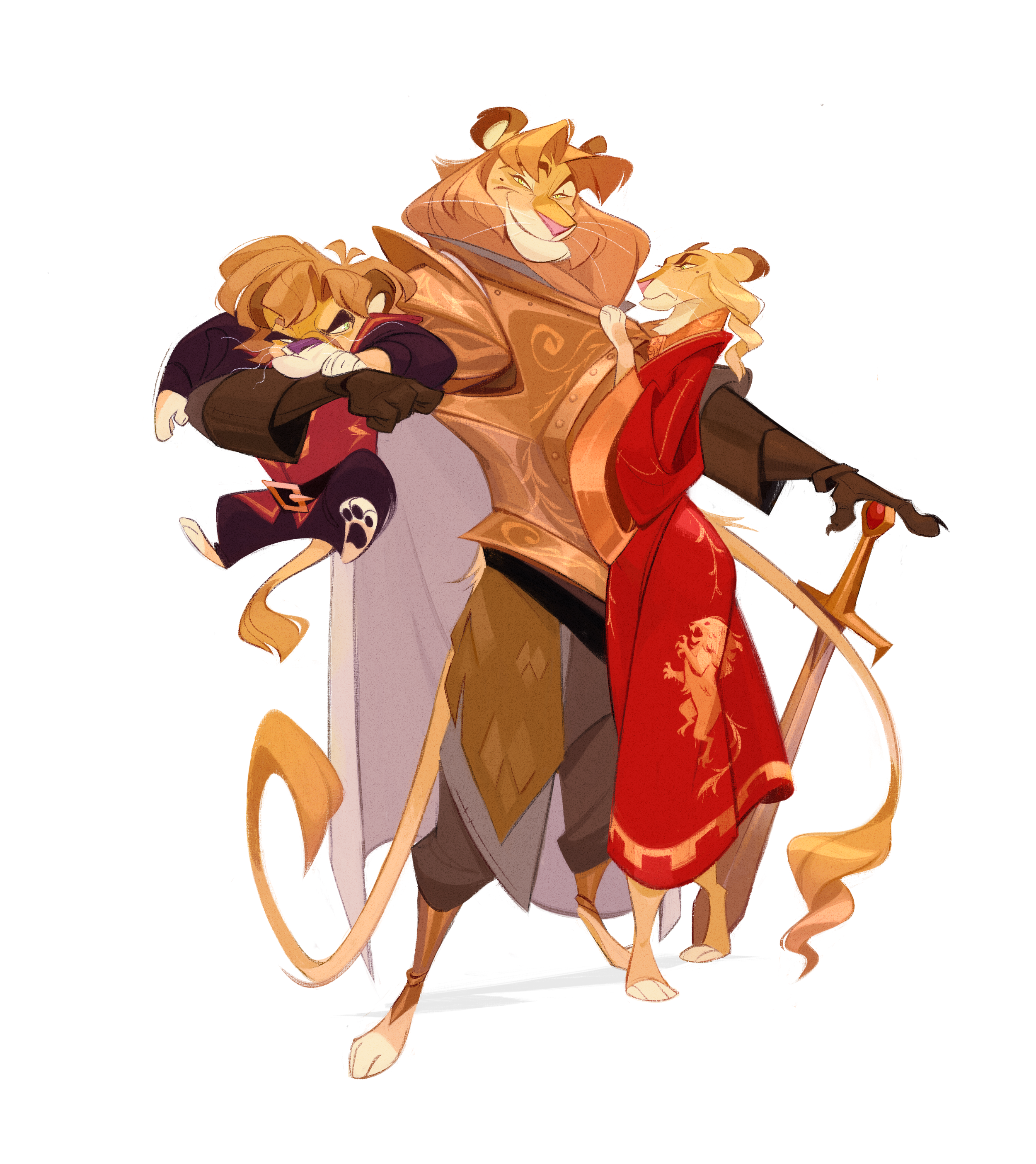 compiled94got animals sketches.png