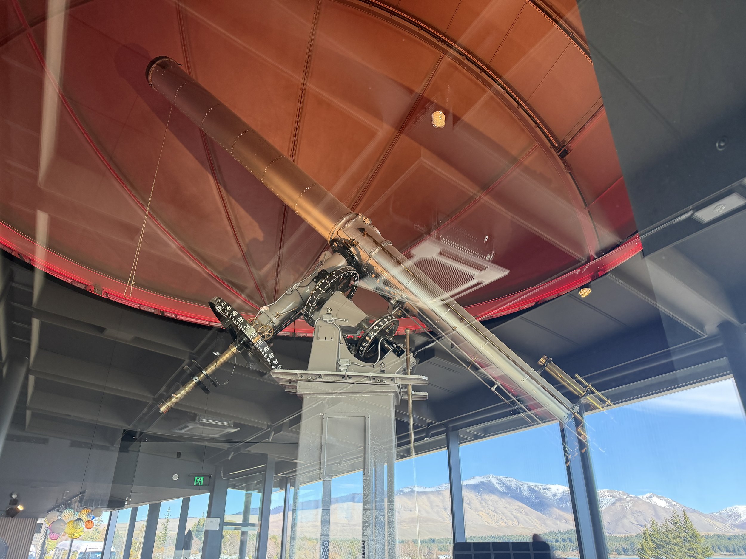 Brashear Telescope Lake Tekapo Dark Skies - famous Victorian Telescope 1894 ex Pennsylvania