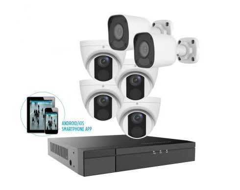 Alibi Vigilant Flex Series  - 6 Camera NVR Security System