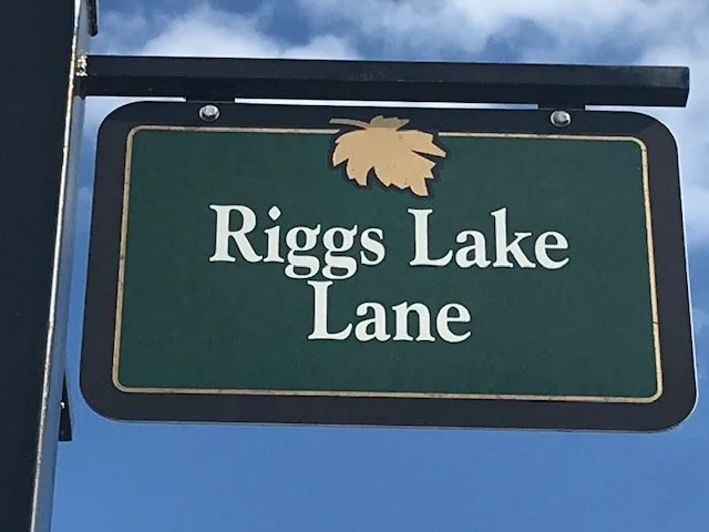 Grand Lakes, Riggs Lake Lane Plate.jpg