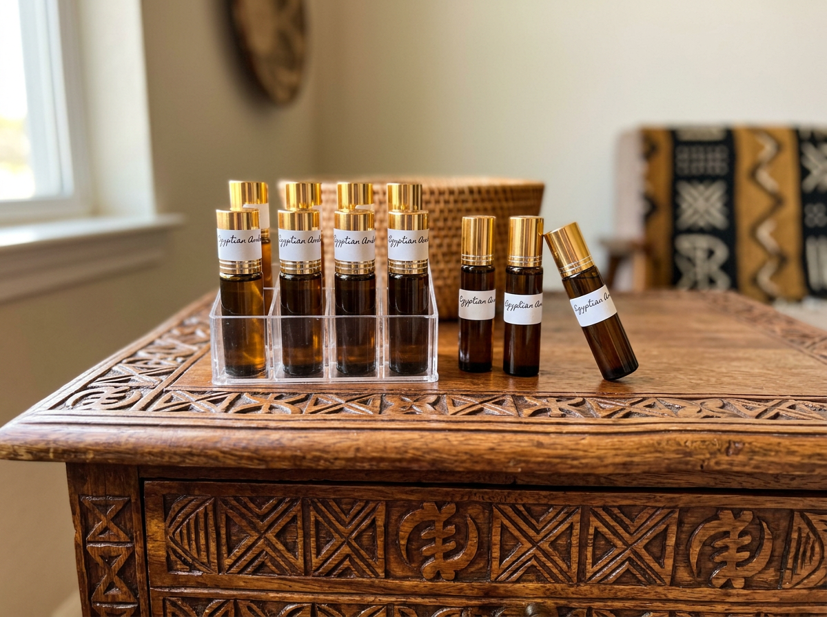 Floral Infused Perfume Roll-On Body Oil