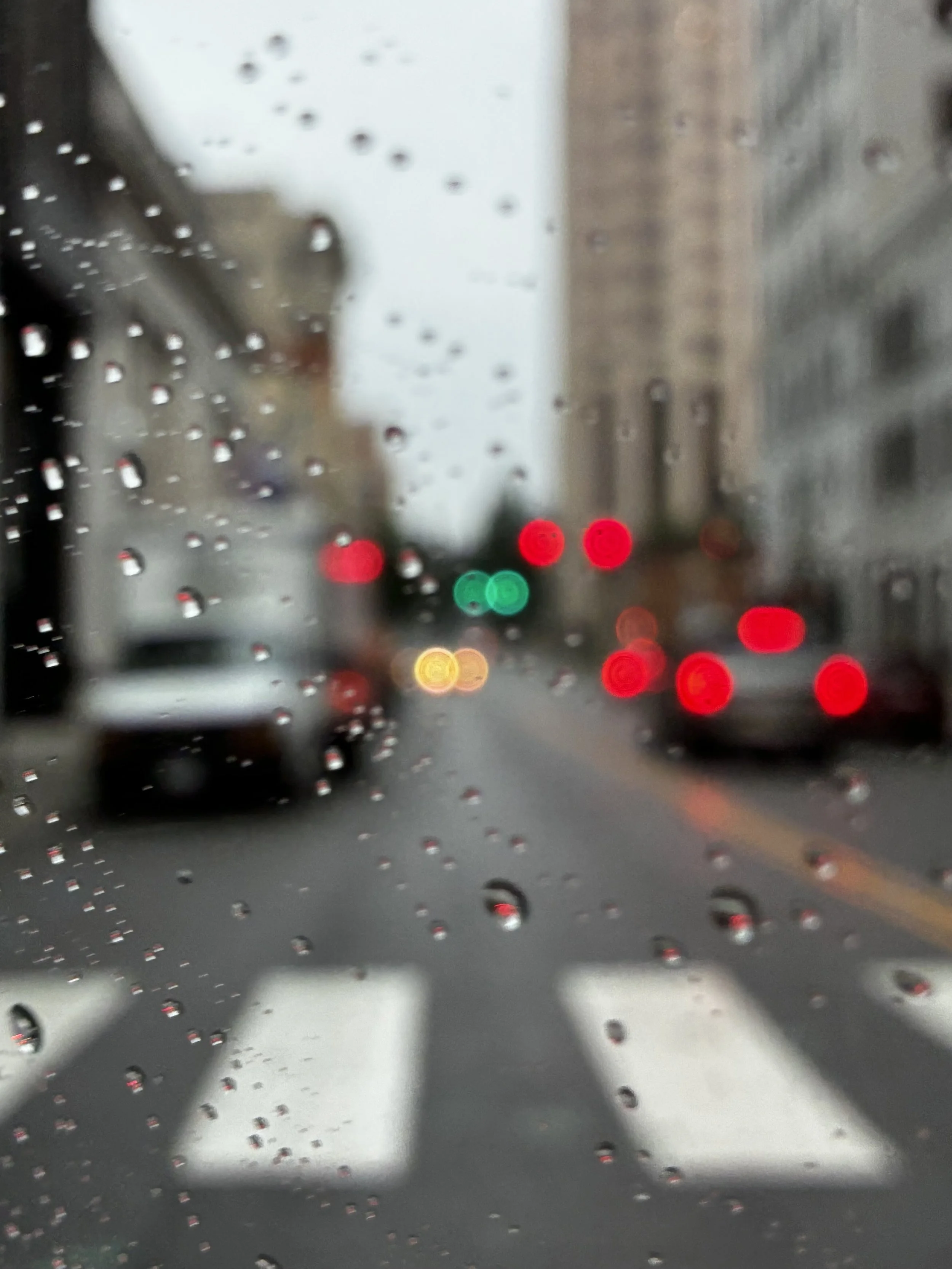 downtown roanoke - rainy day