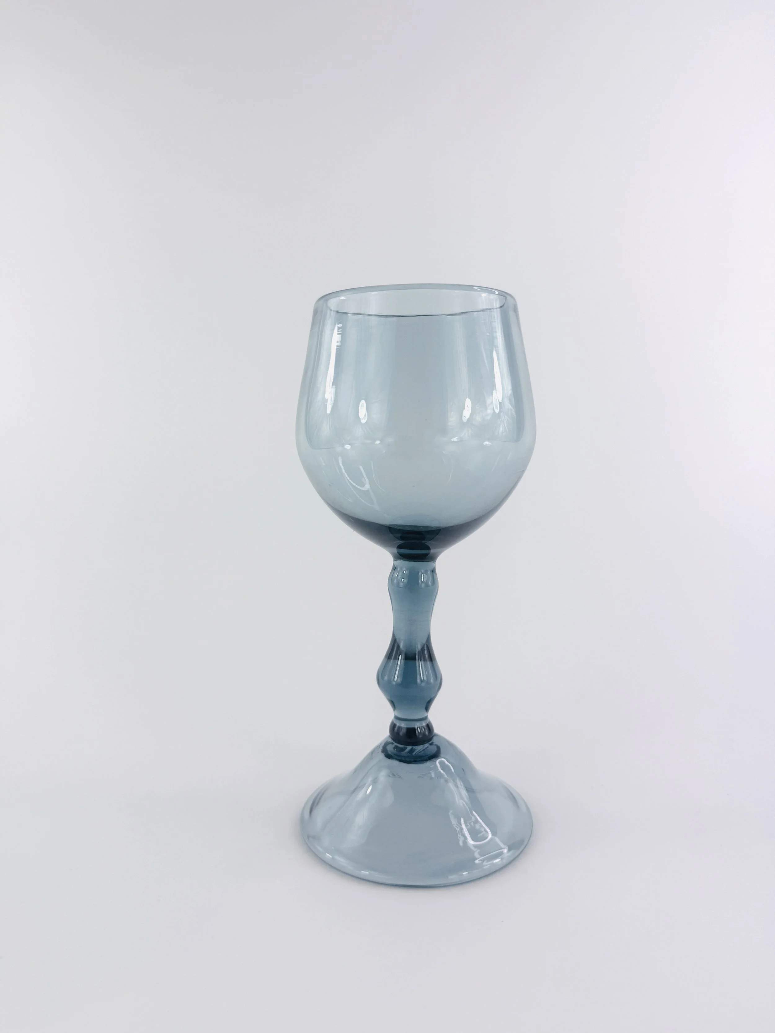 Blue Wine Glass