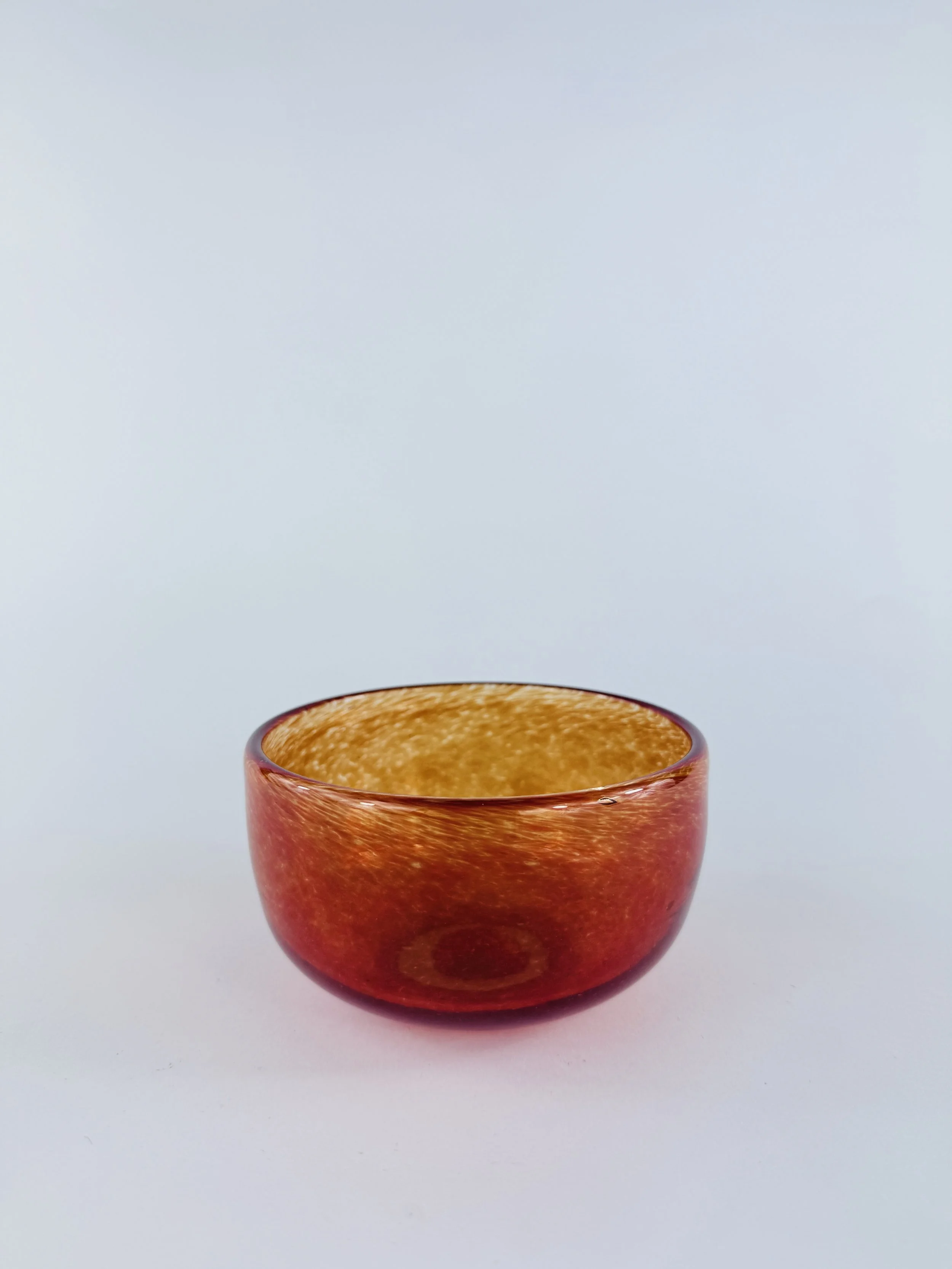 Red Frit Bowl
