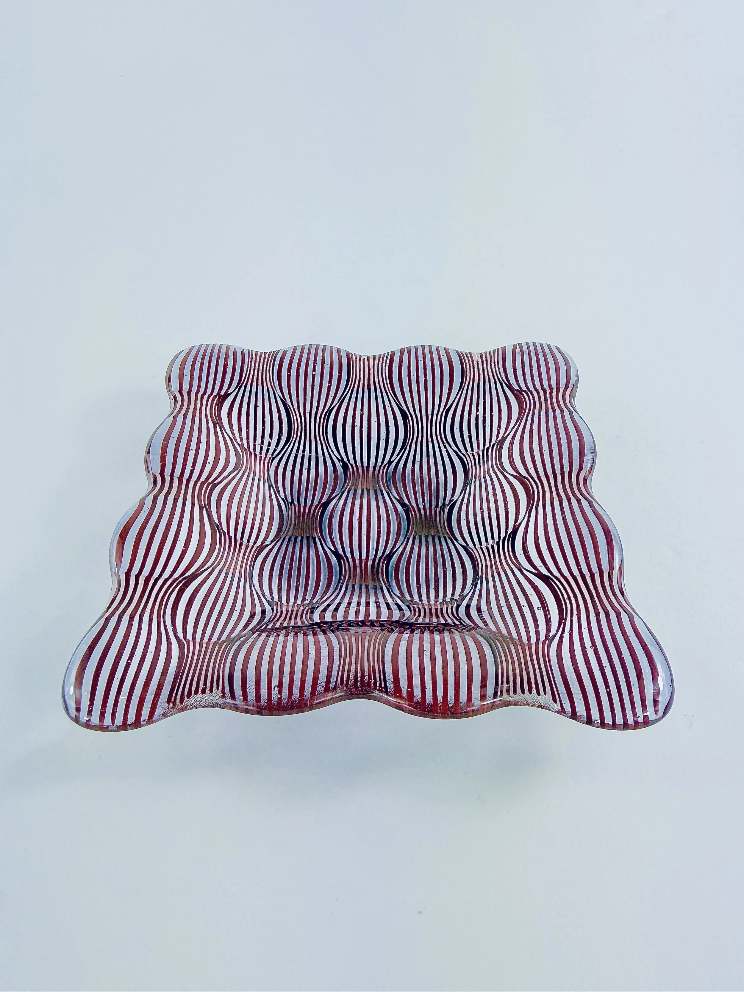 Purple, Pink, and Red Optic Dish