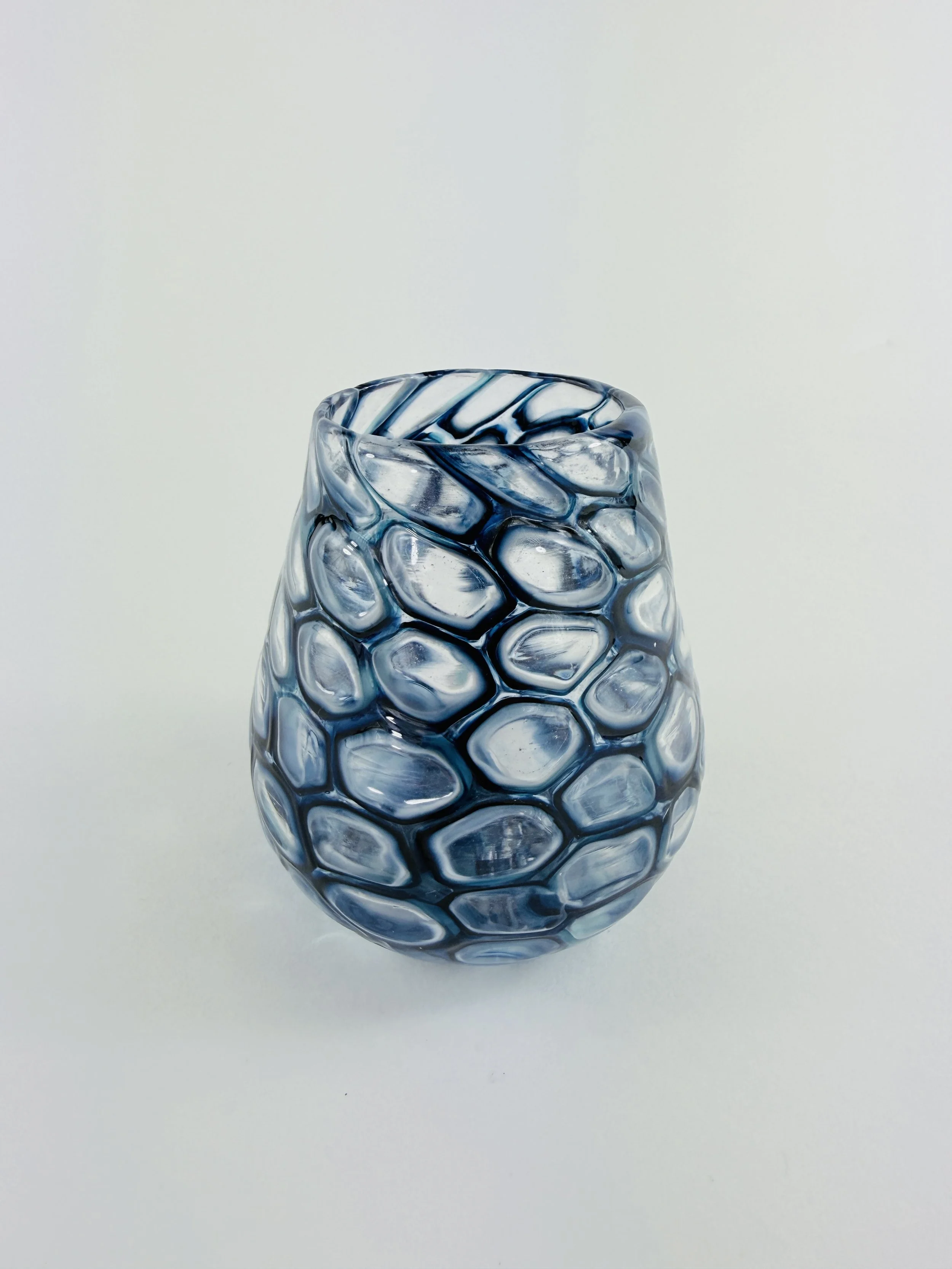 Blue Murrine Vase