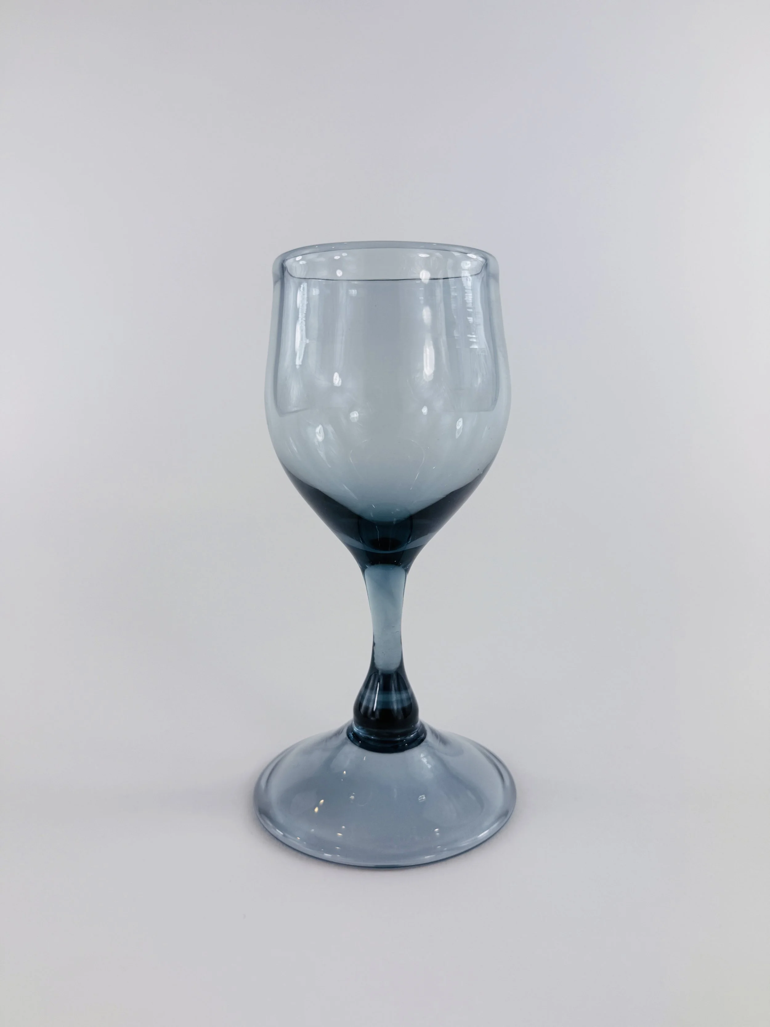 Blue Wine Glass
