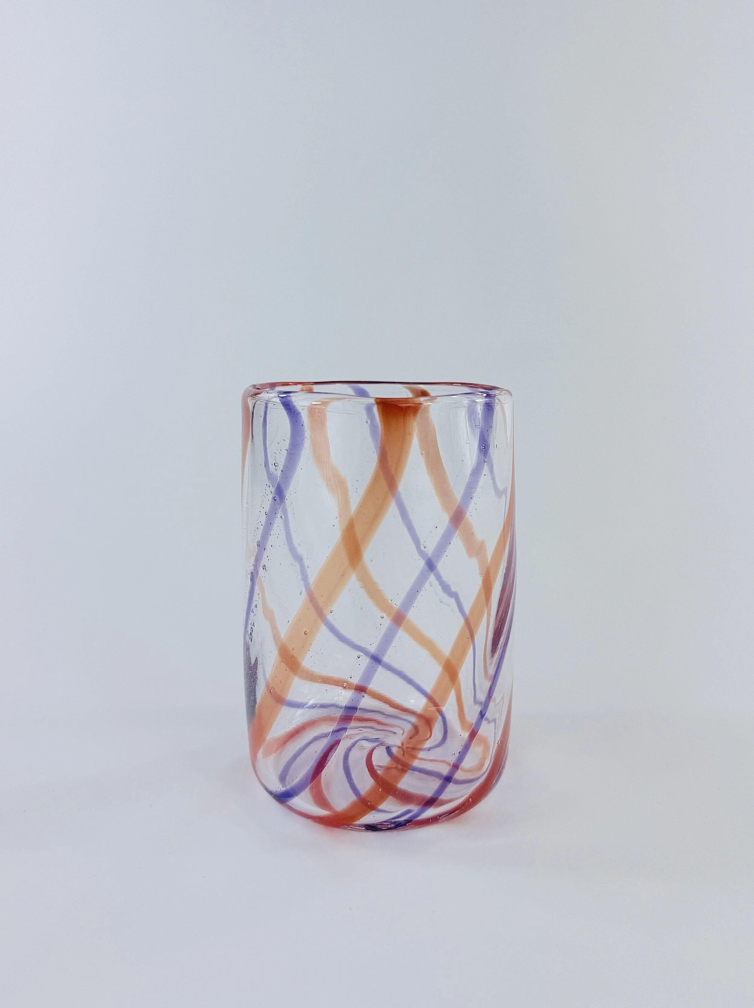 Purple and Red Cane Tumbler
