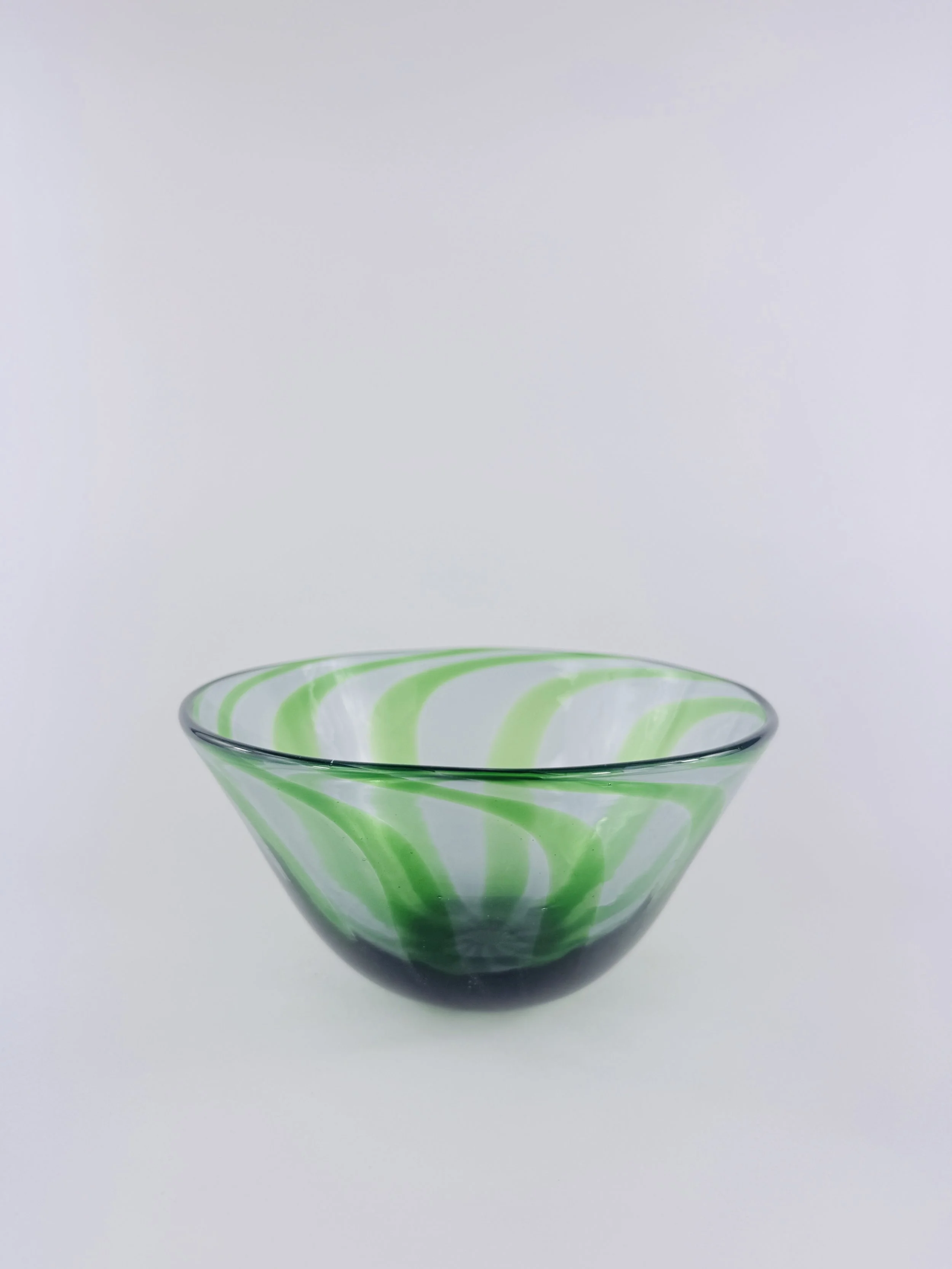Green and Blue Cane Bowl