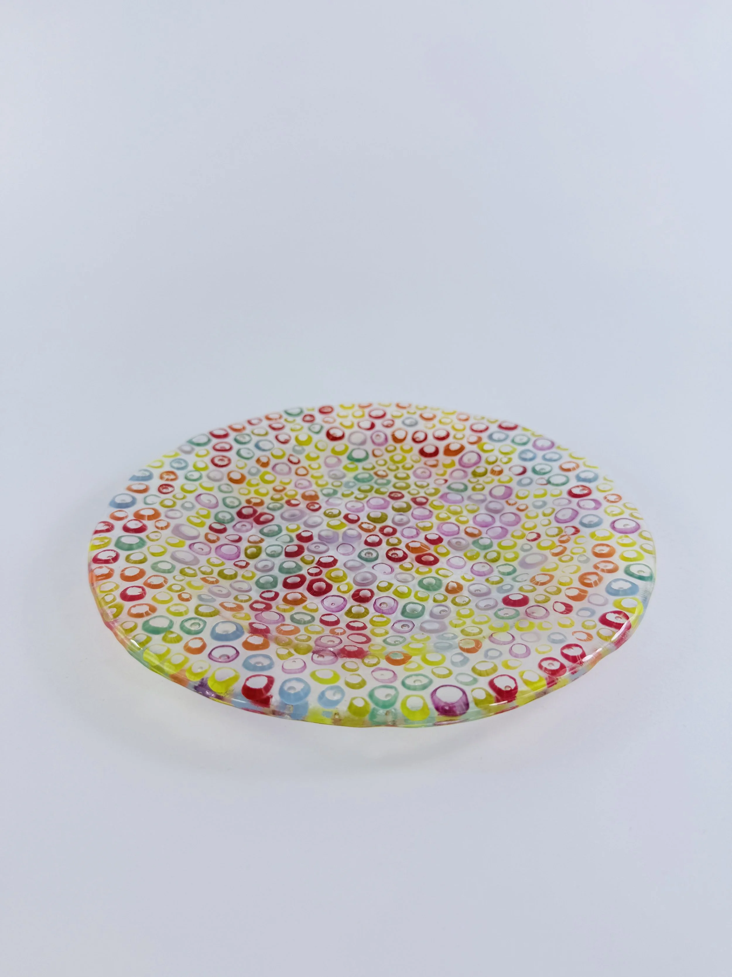 Multicolored Murrine Plate
