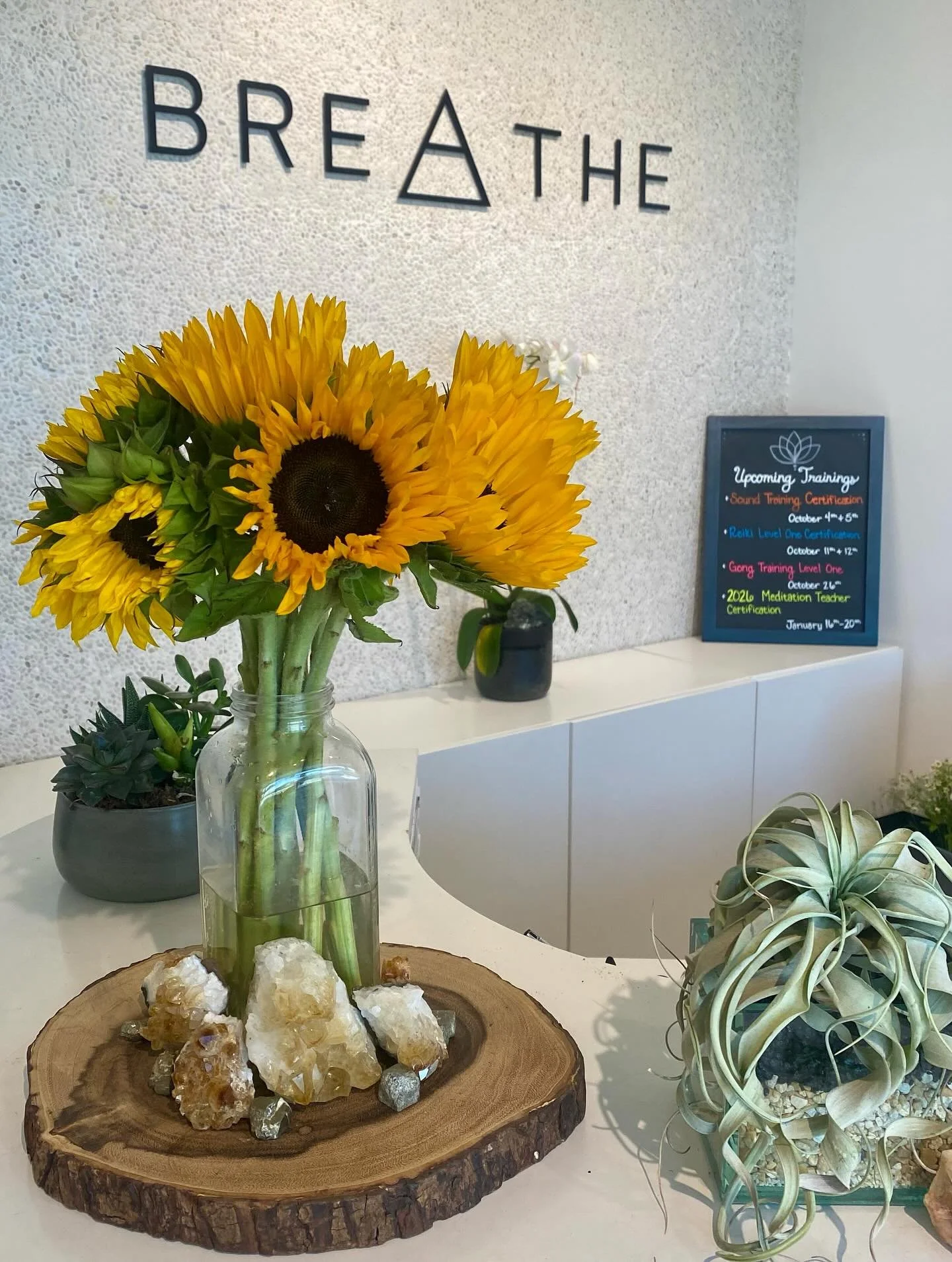 ✨ My heart is still glowing from the magic we created together ✨

While I guide three sound baths a week at @breathemeditationandwellness , this was my first full event hosted here&mdash;and it overflowed with love. Not only did we sell out, but we e