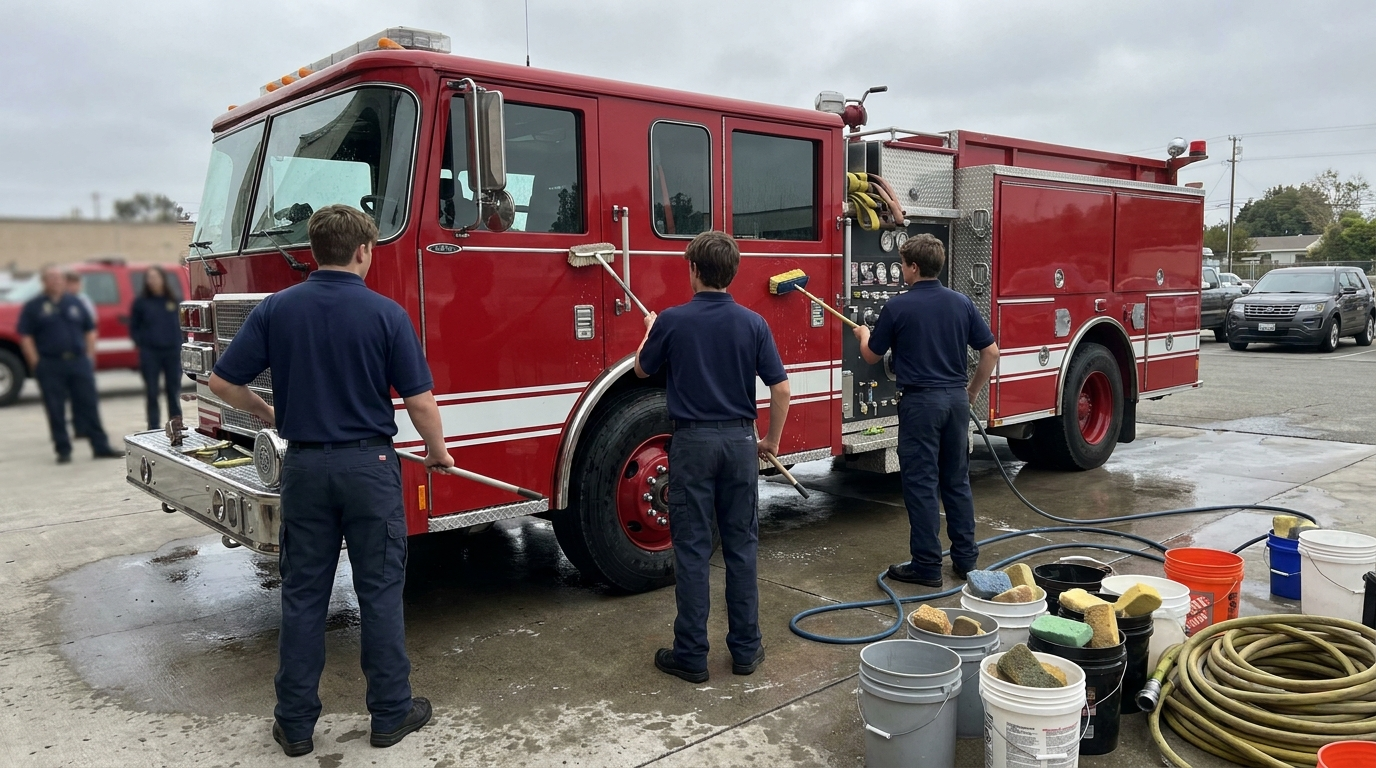 Fire Explorer and Cadet Programs in California