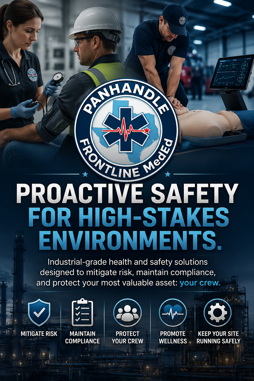 Industrial Safety, Occupational Safety, Blood Pressure Clinics