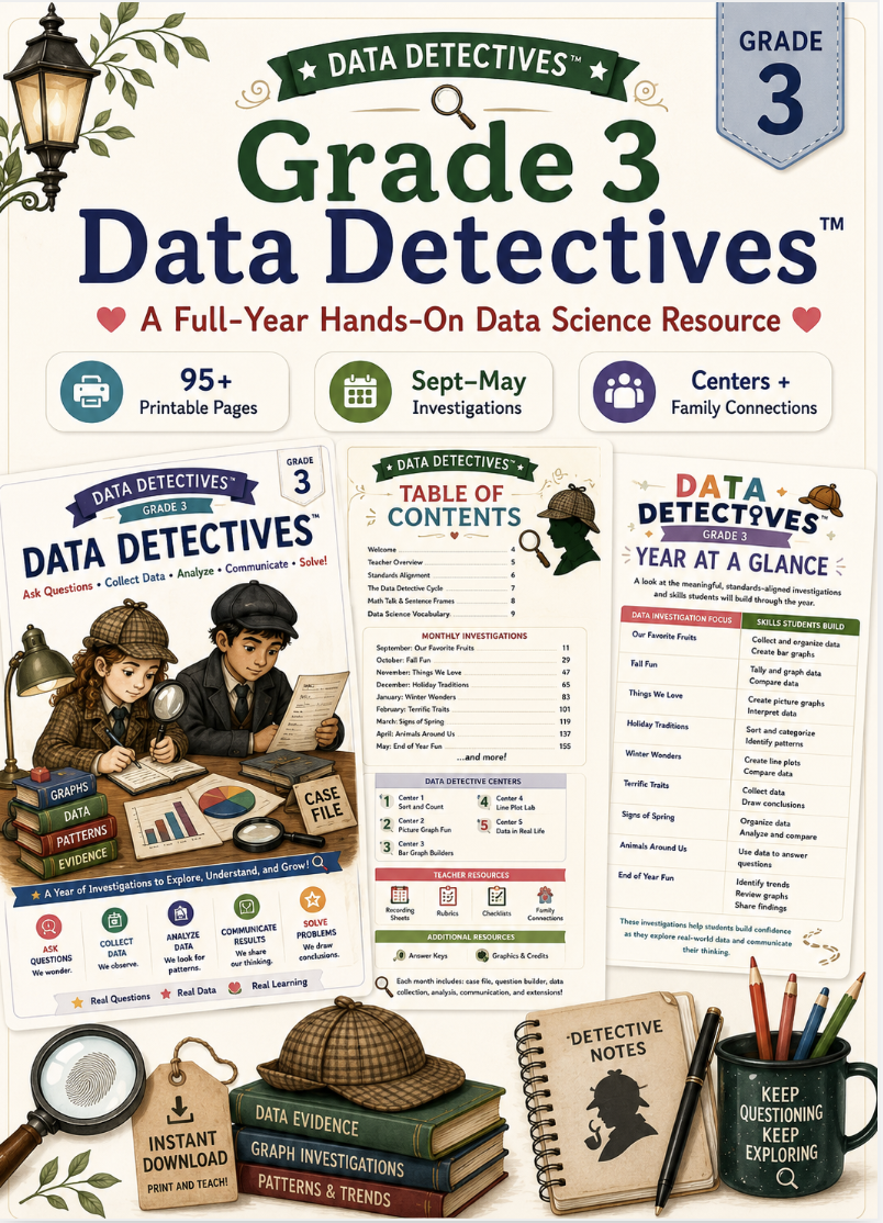 Data Detectives™ Grade 3