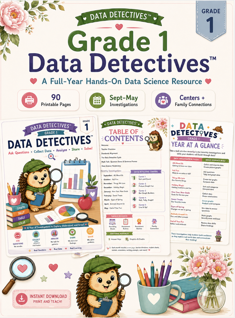 Data Detectives™ Grade 1