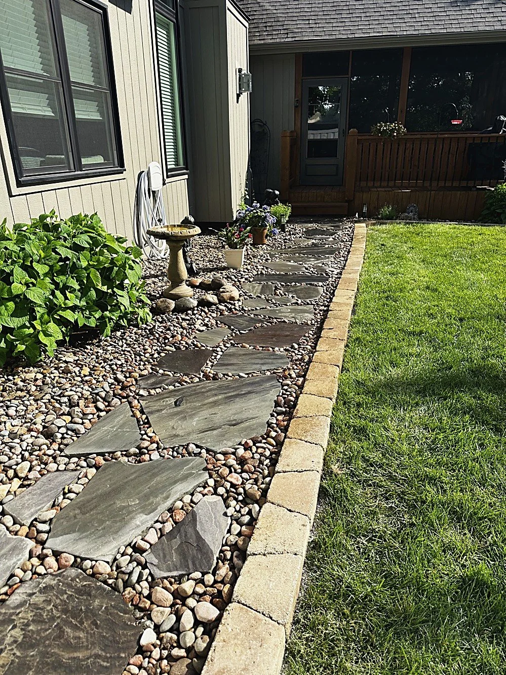 STONE WALKWAY