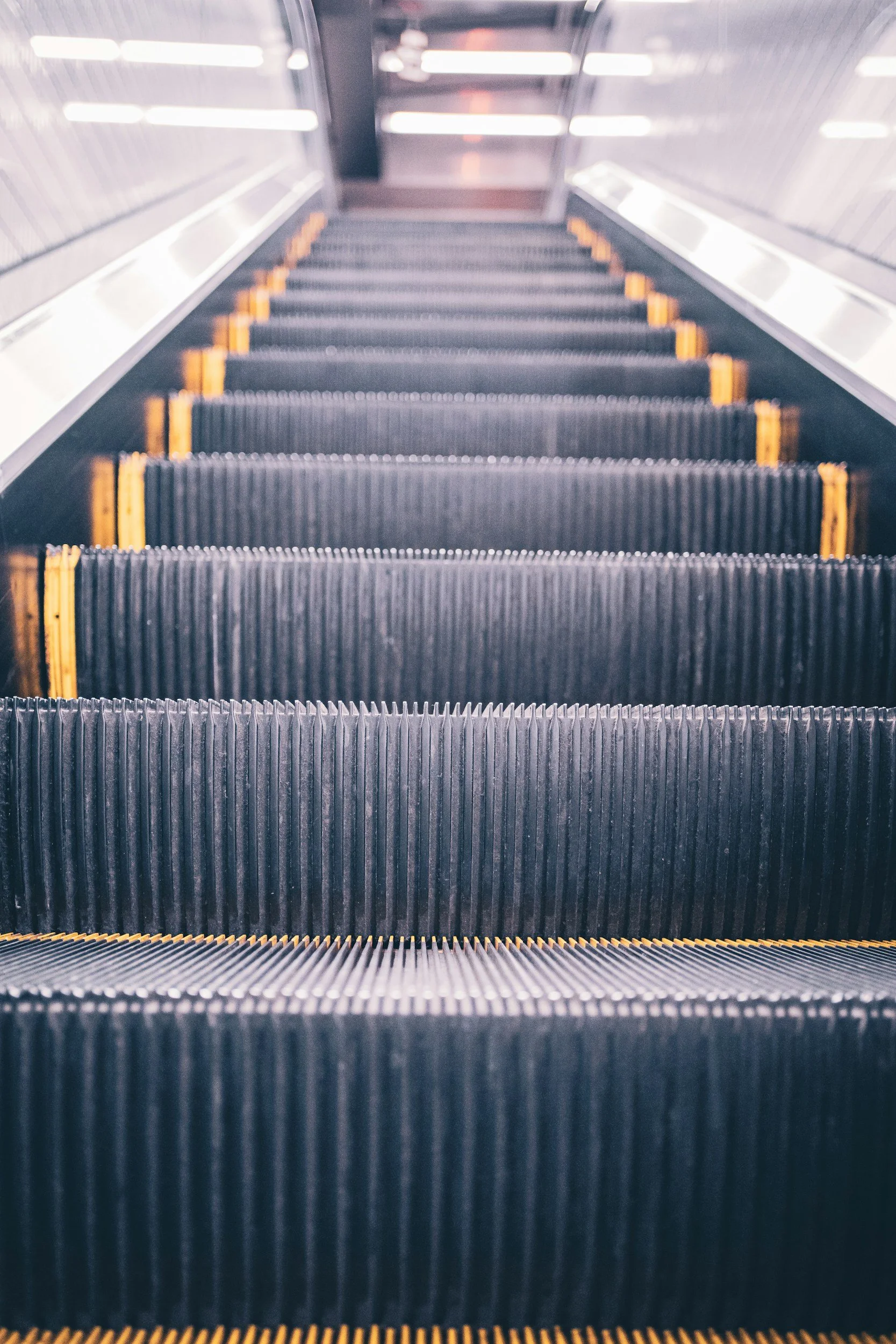 Escalator stairs