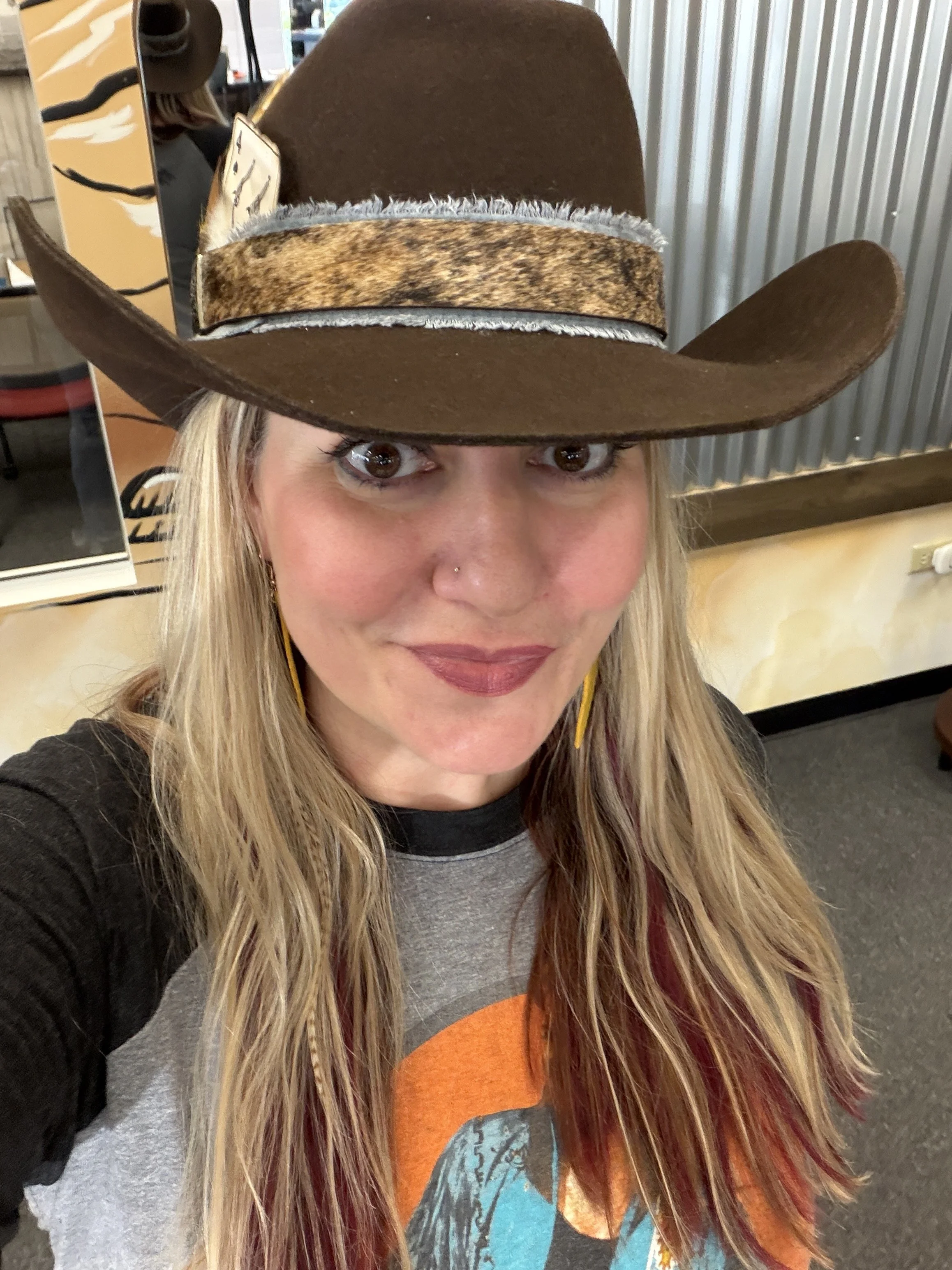 Custom cowboy hat EDILY Designs Texas