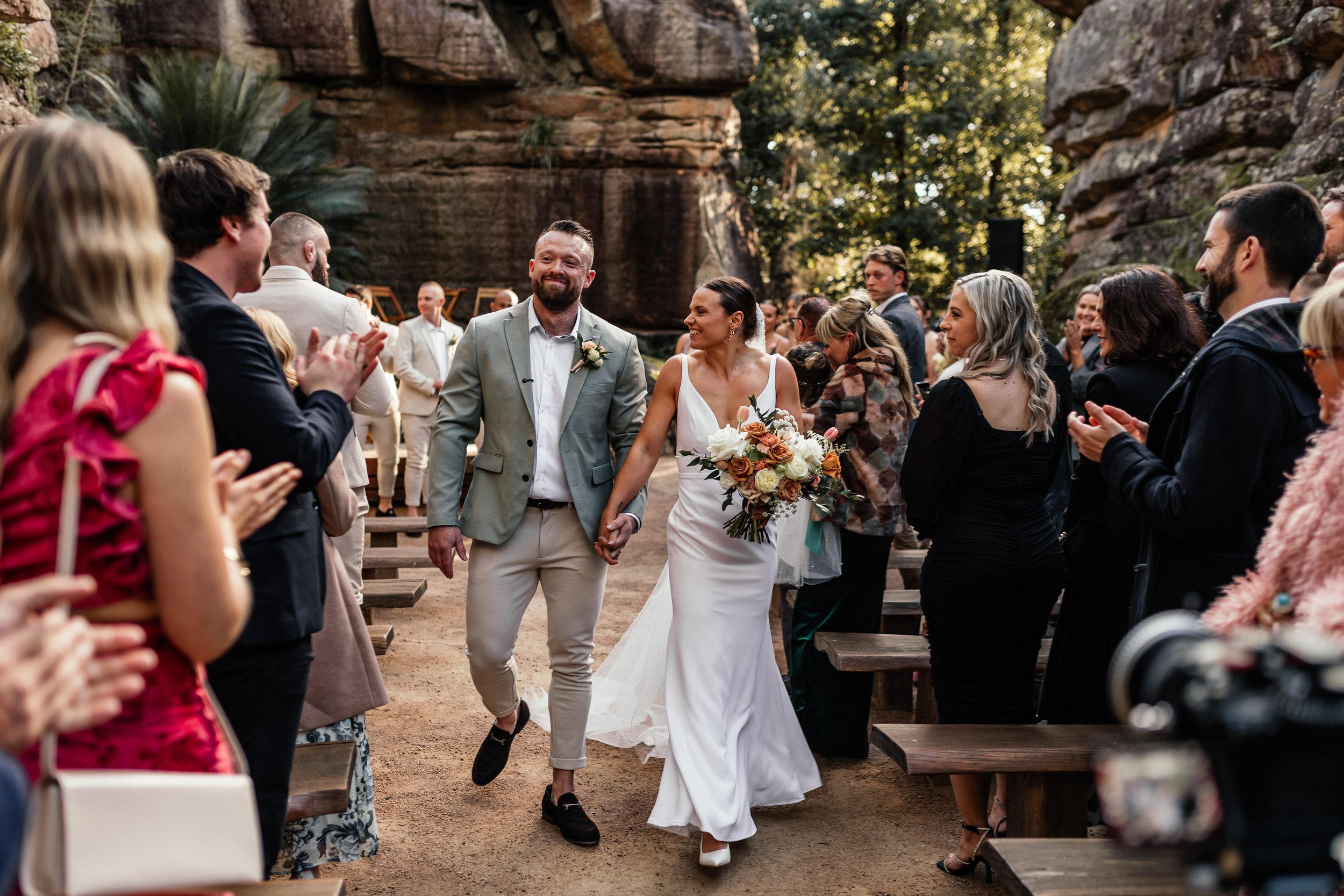Kangaroo Valley Bush Retreat Wedding Flowers