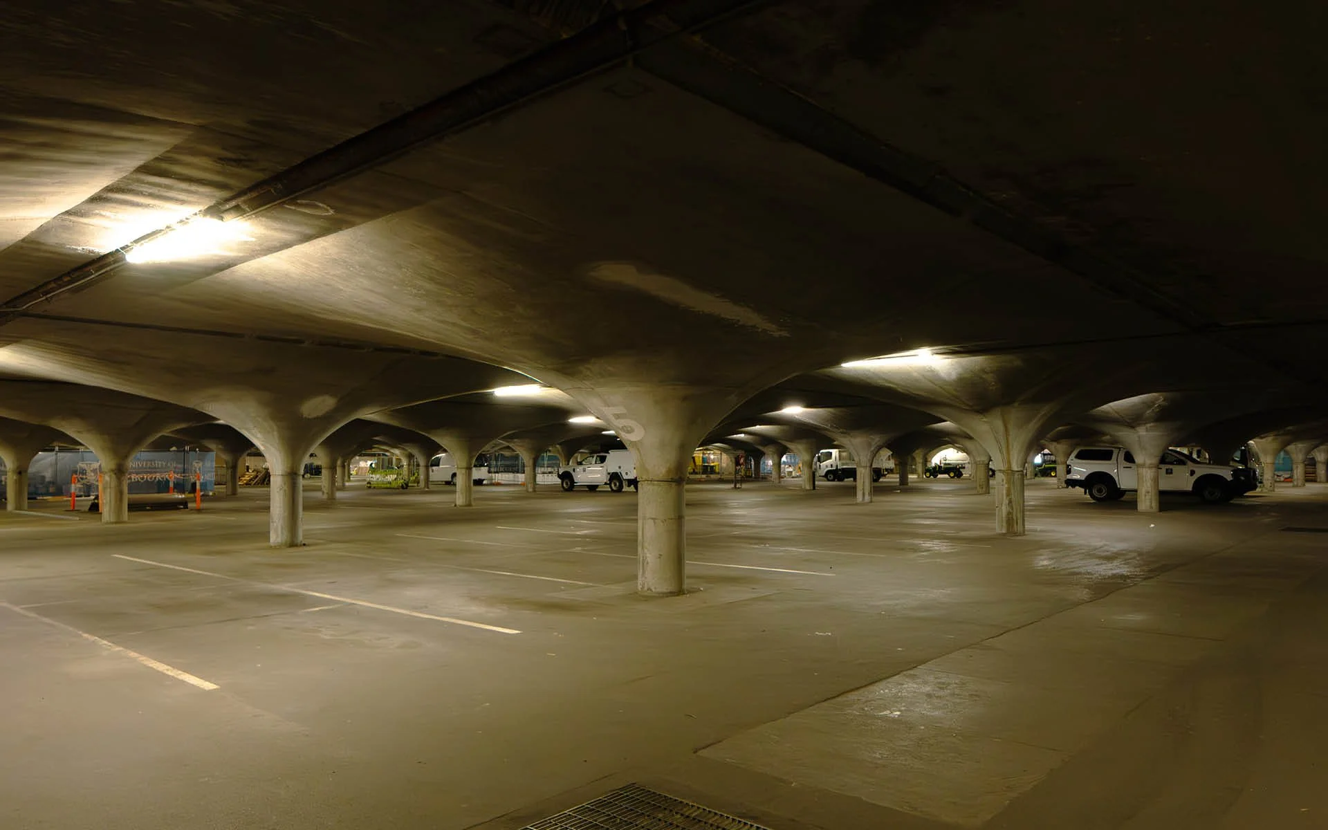 South Lawn and Underground Carpark