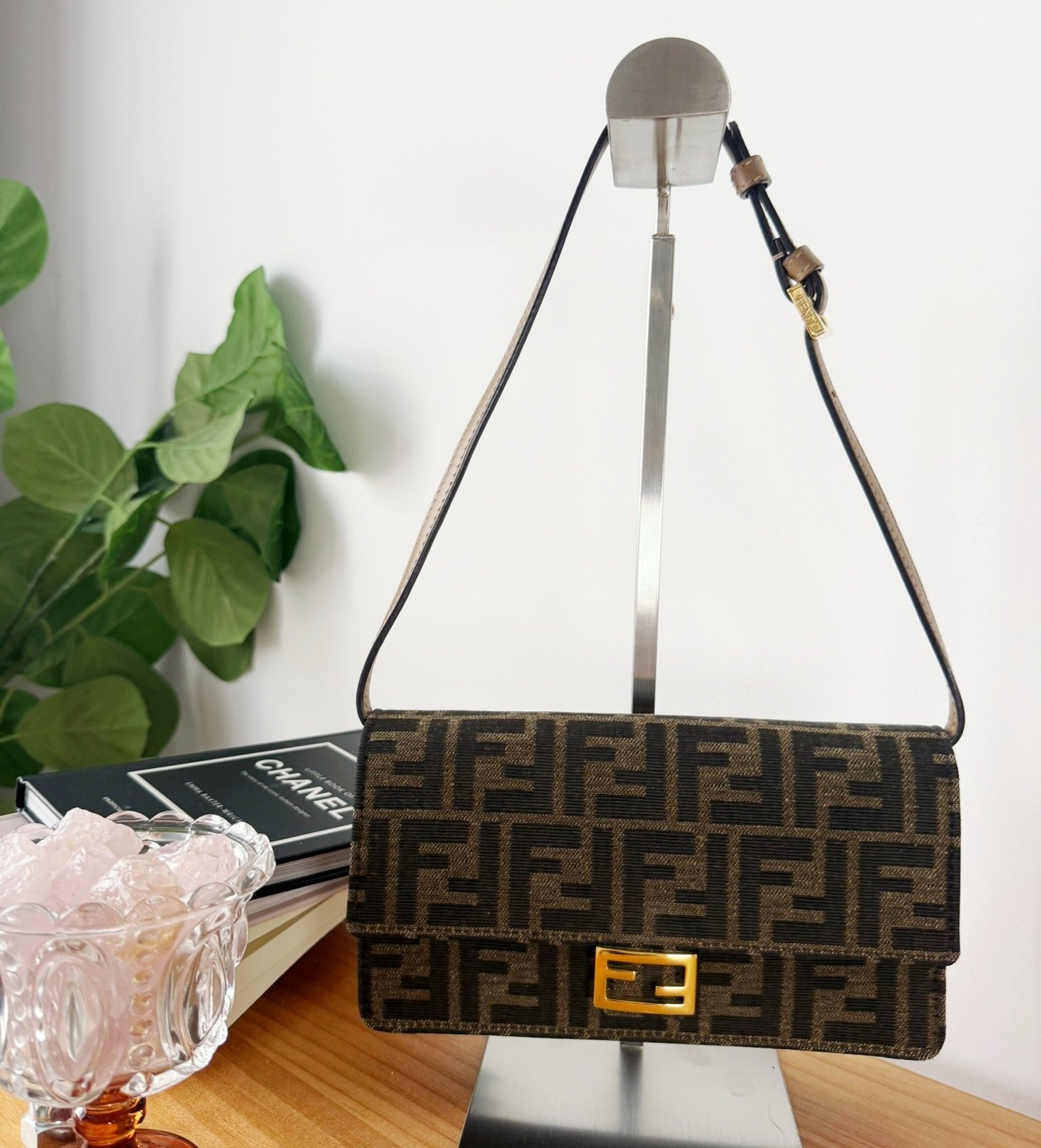 Fendi Wallet on Chain Baguette