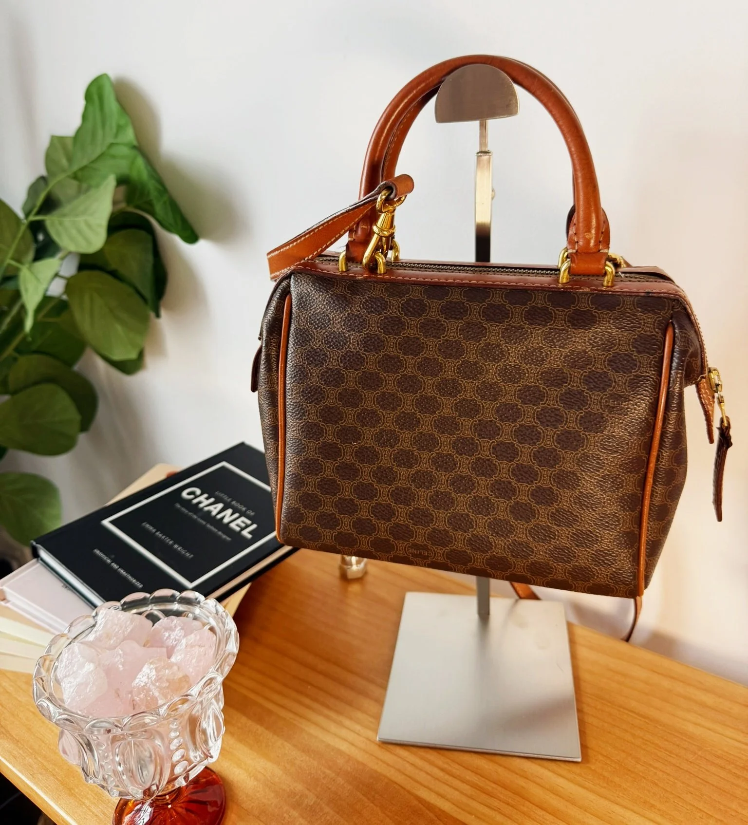 Celine Macadam Monogram Mini Boston