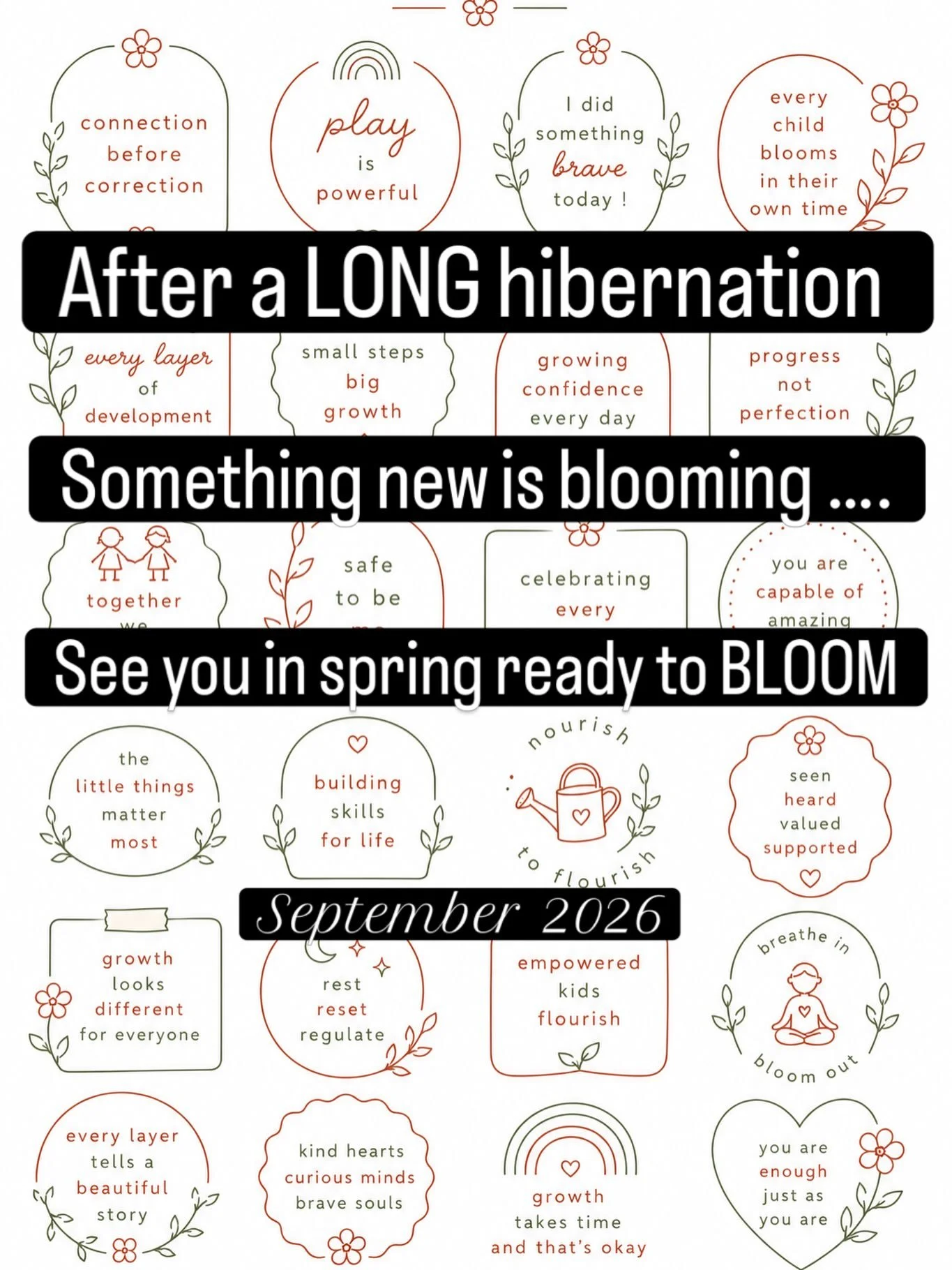 I&rsquo;m baaaaaaaack! 🌱 
Well, not quite just yet but getting ready for the spring harvest 🌹 
It has been YEARS of time spent travelling the world, getting married, moving house, exploring so many different jobs, being diagnosed as AuDHD where I a