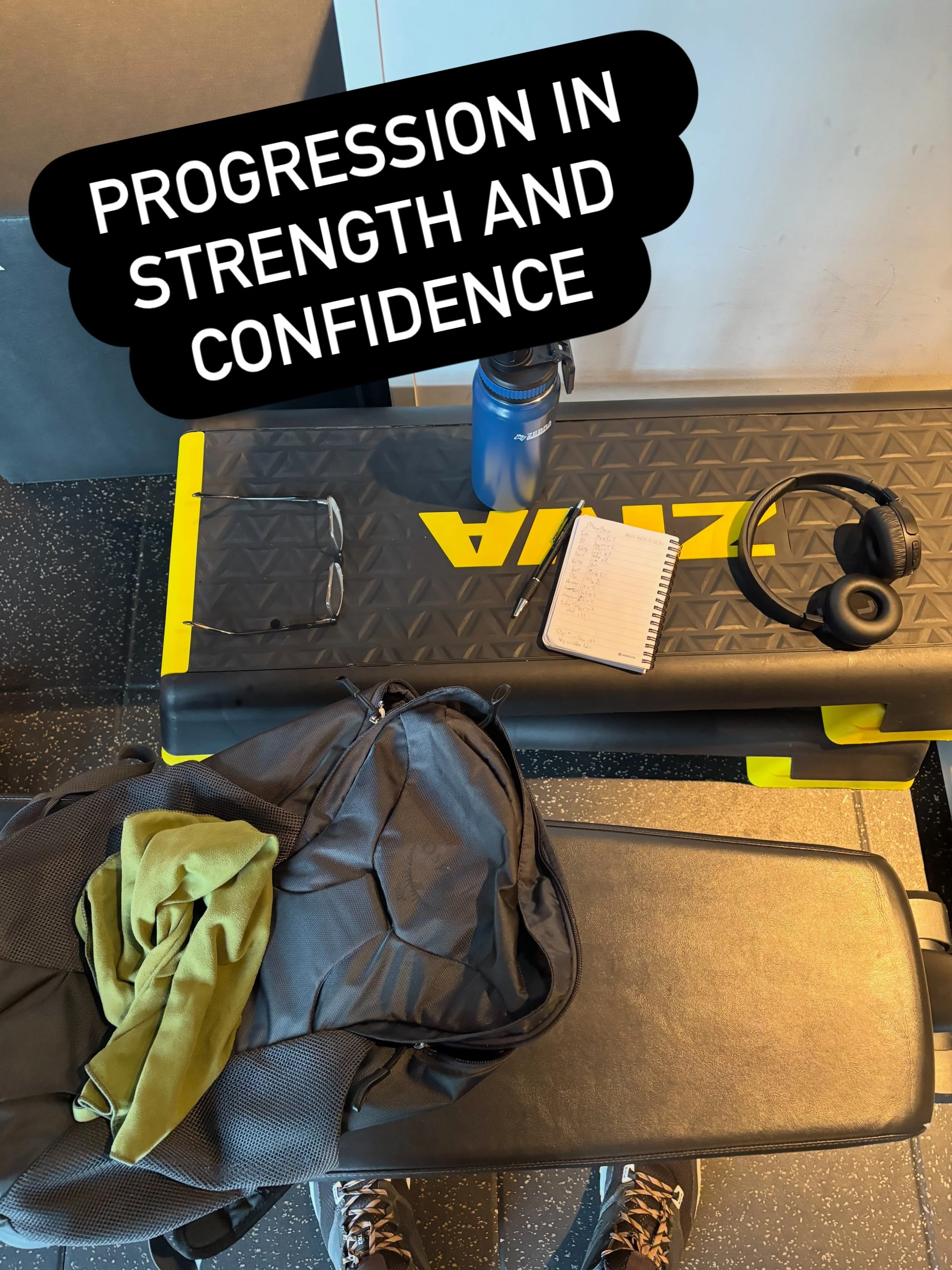 When I first started back at the gym I had two things that made me timid.

1 - it was the first time I would strength workout my core since my inguinal hernia surgery. 

2 - I feel like people would watch and judge my style and weights. 

But I am fo