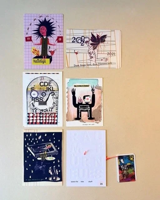 December Postcards.
Every December 1 Postcard.
Happy New Yeahs.
For my beloved ones.