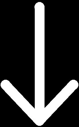 A black arrow pointing downward with a white outline.