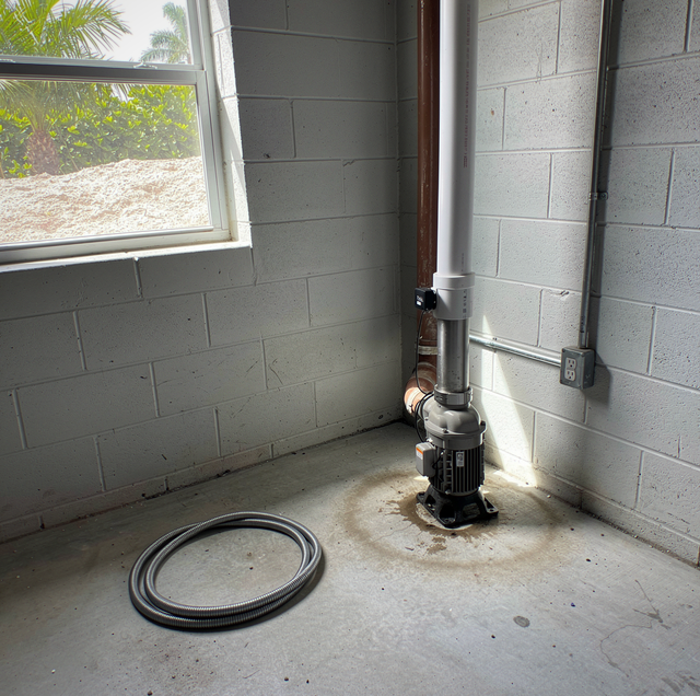 submersible pump shaft seal dripping water into motor housing