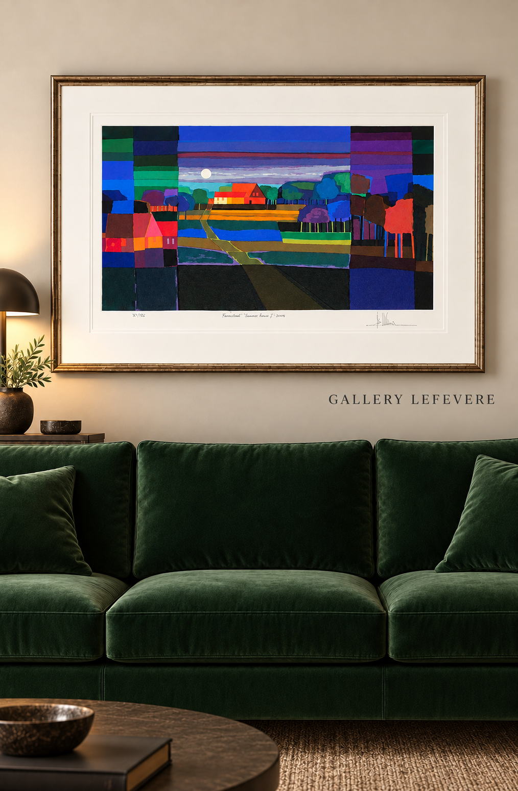Ton Schulten "Aan de Bosrand 2002" EA  Artist's edition (XL)
