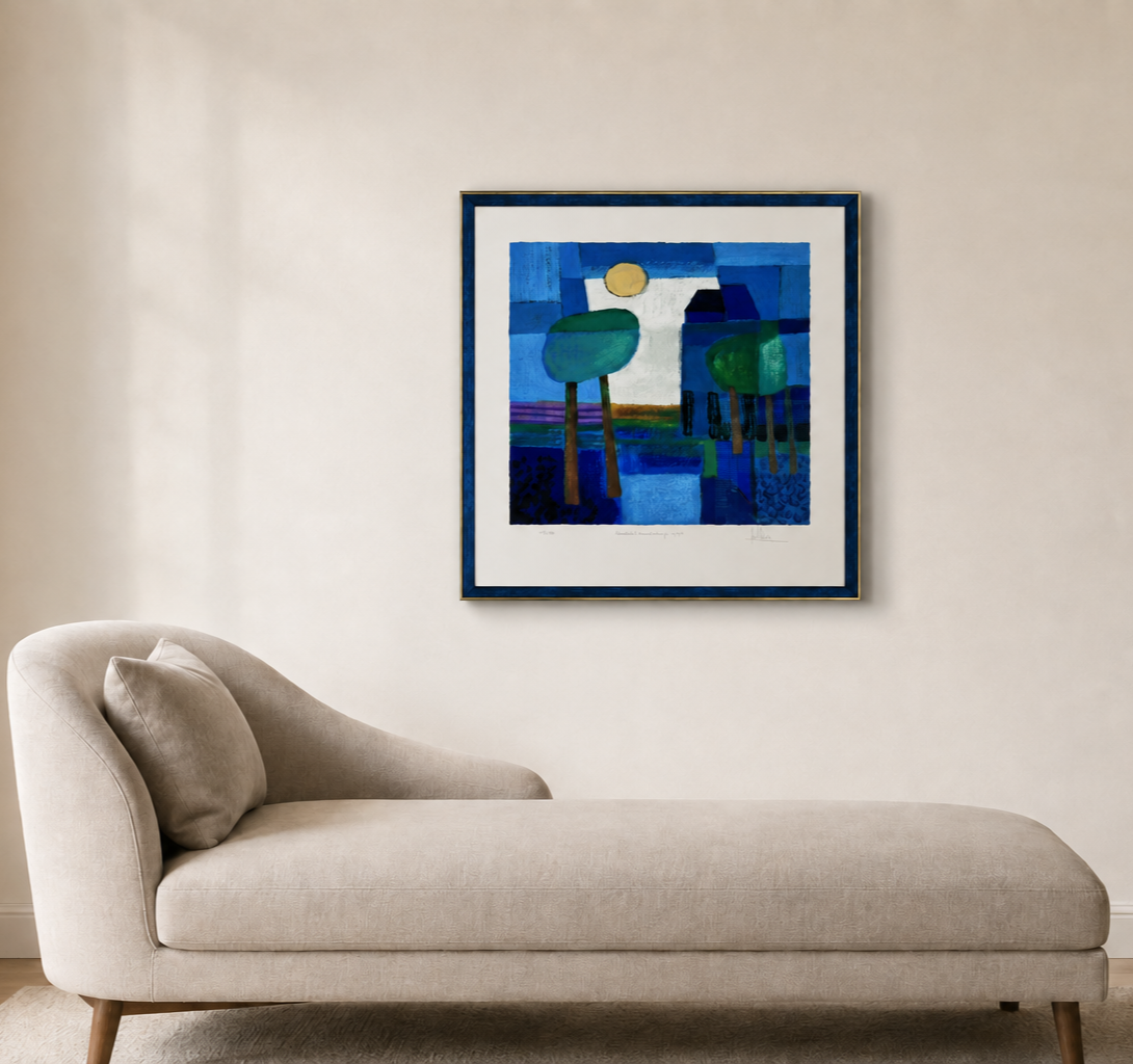 Ton Schulten "Verstild landschap 1993"