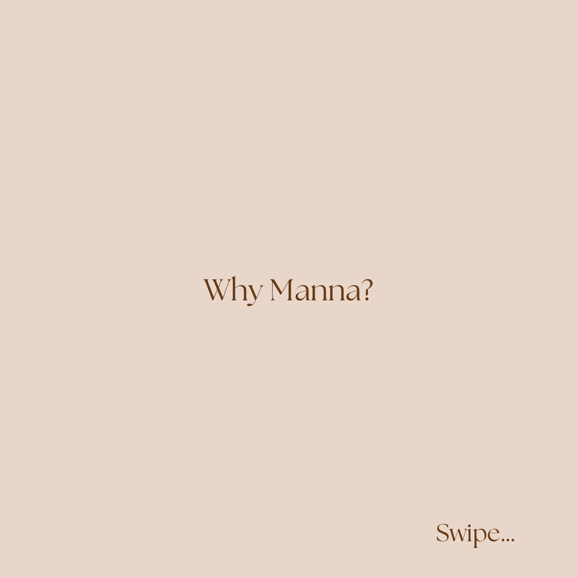 The question I&rsquo;ve been asked most about the name I have held close to my heart for over a year&hellip; 

Manna ✨

More than counselling
More than mental health
More than a business
Manna is community

#mentalhealthcounselling #smallbusinesswome