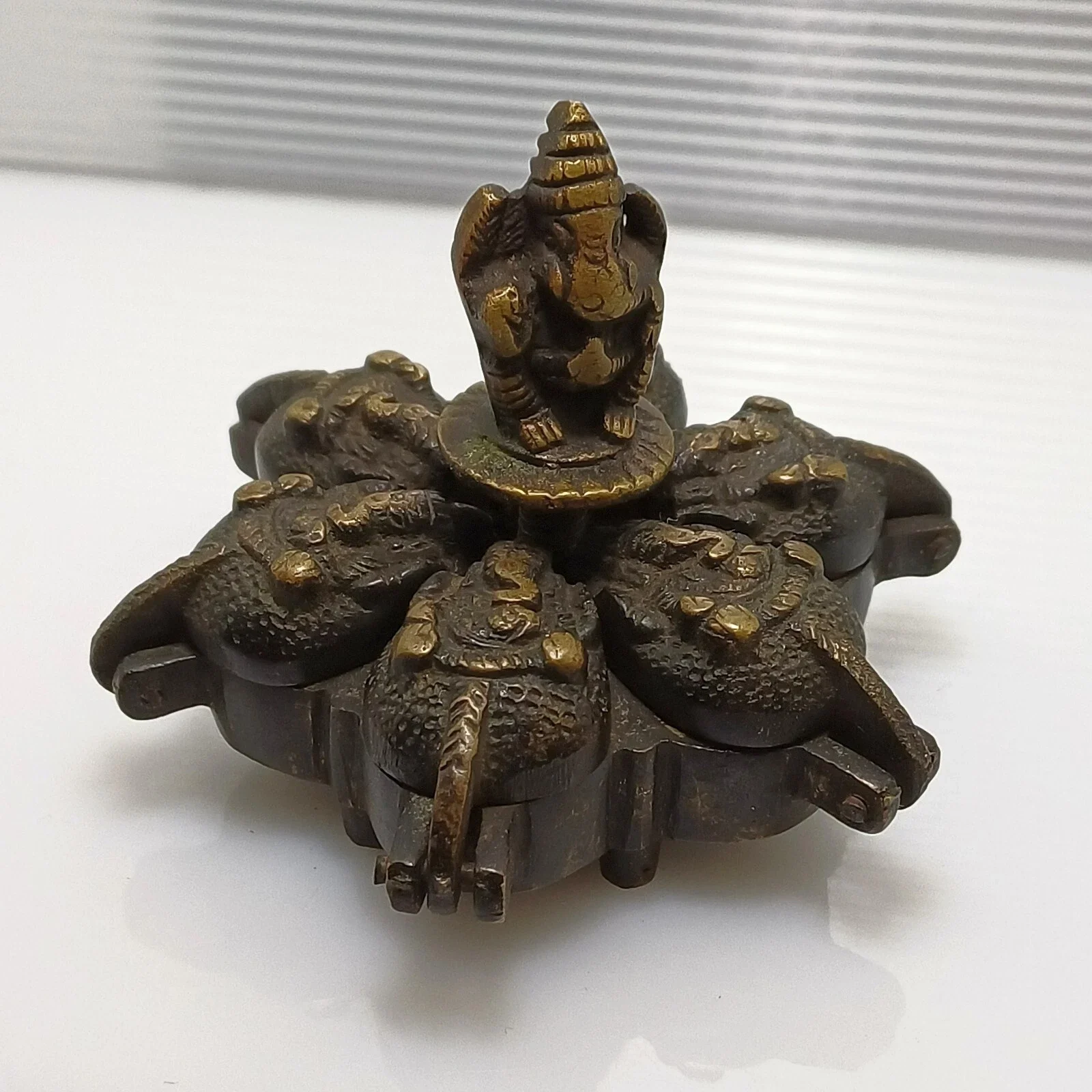 Ganesha Orientale bronzo per spezie