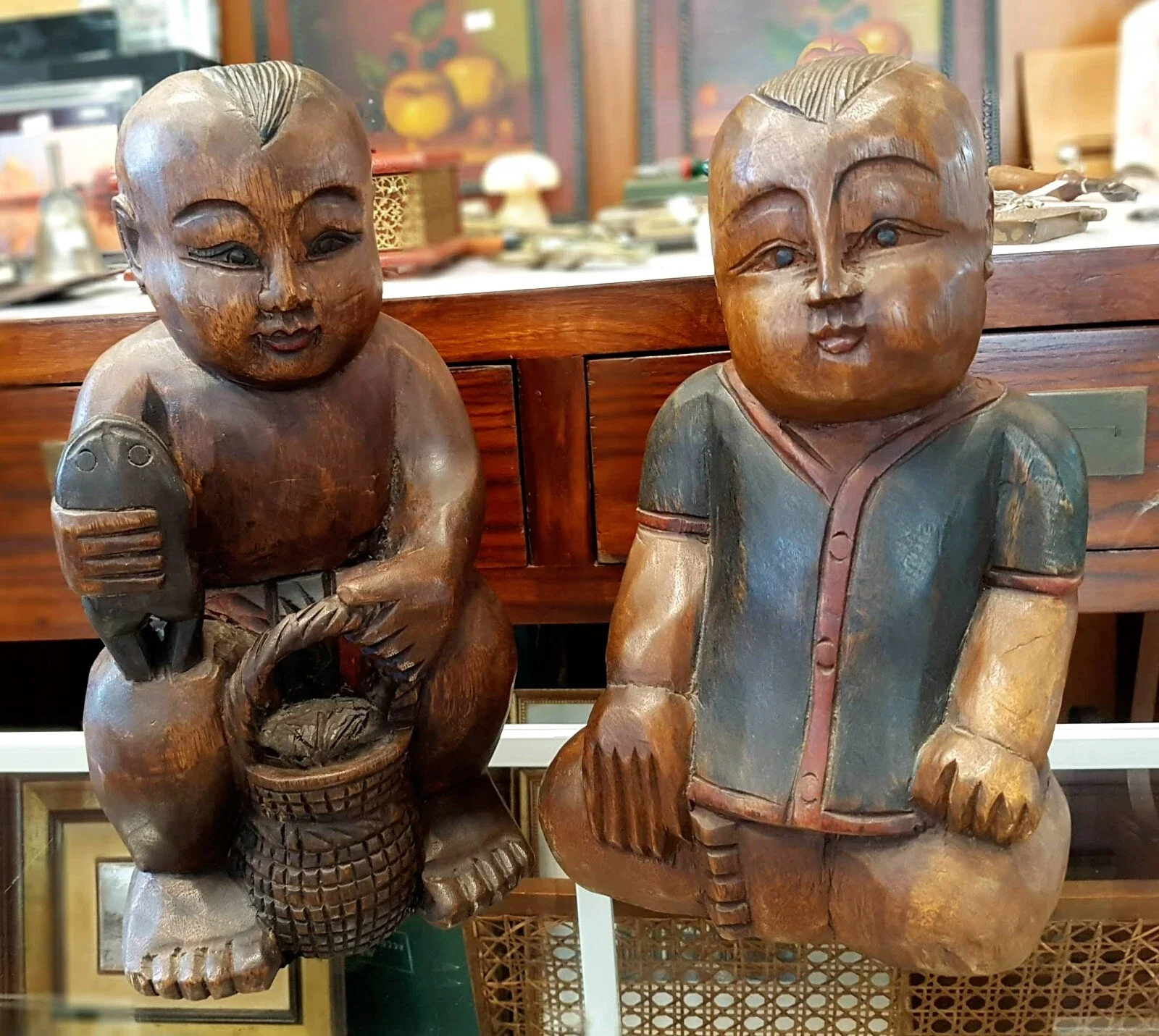 Sculture Birmania legno