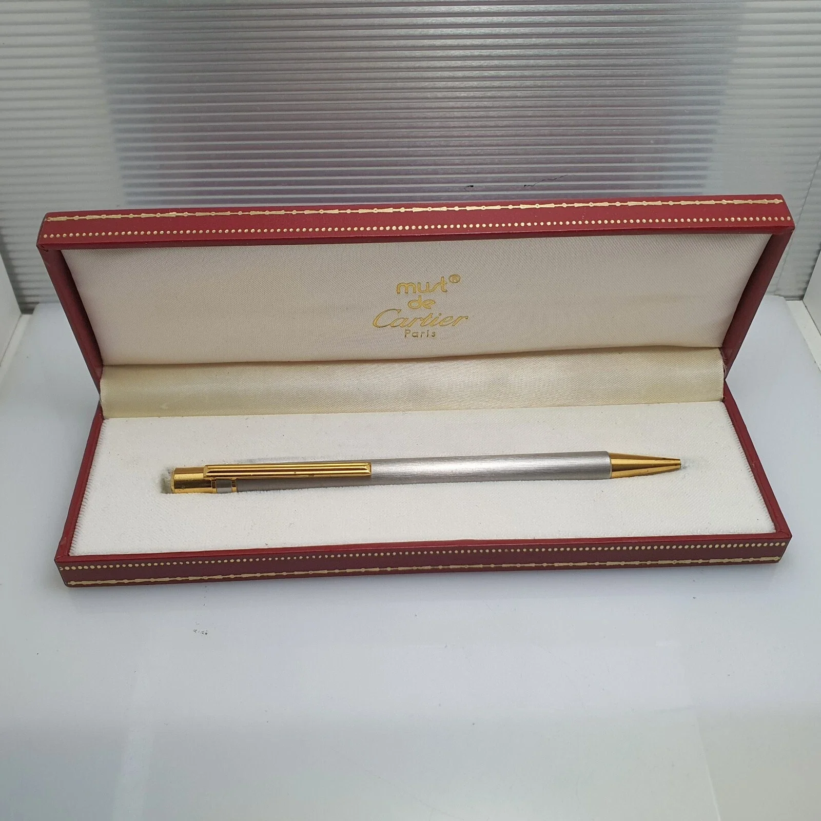 Penna a sfera Cartier Santos vintage