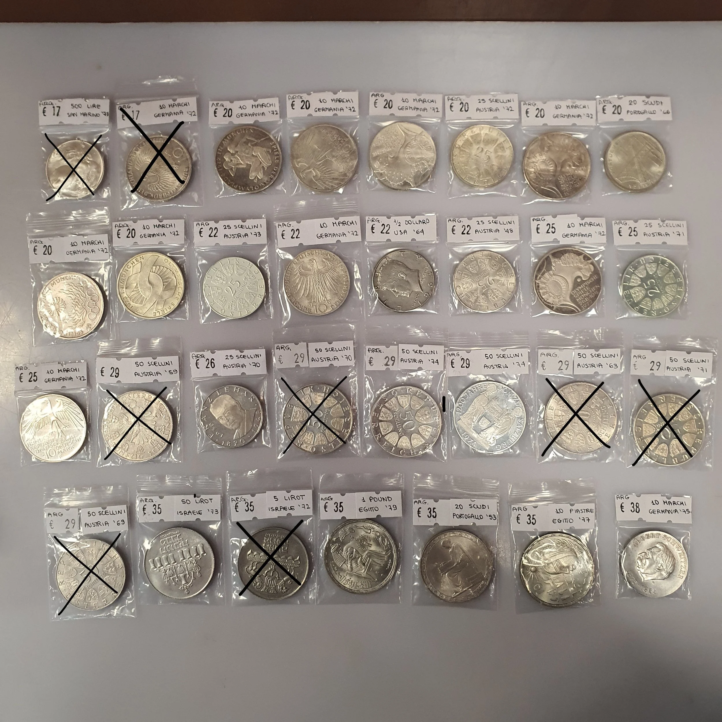 Monete Argento