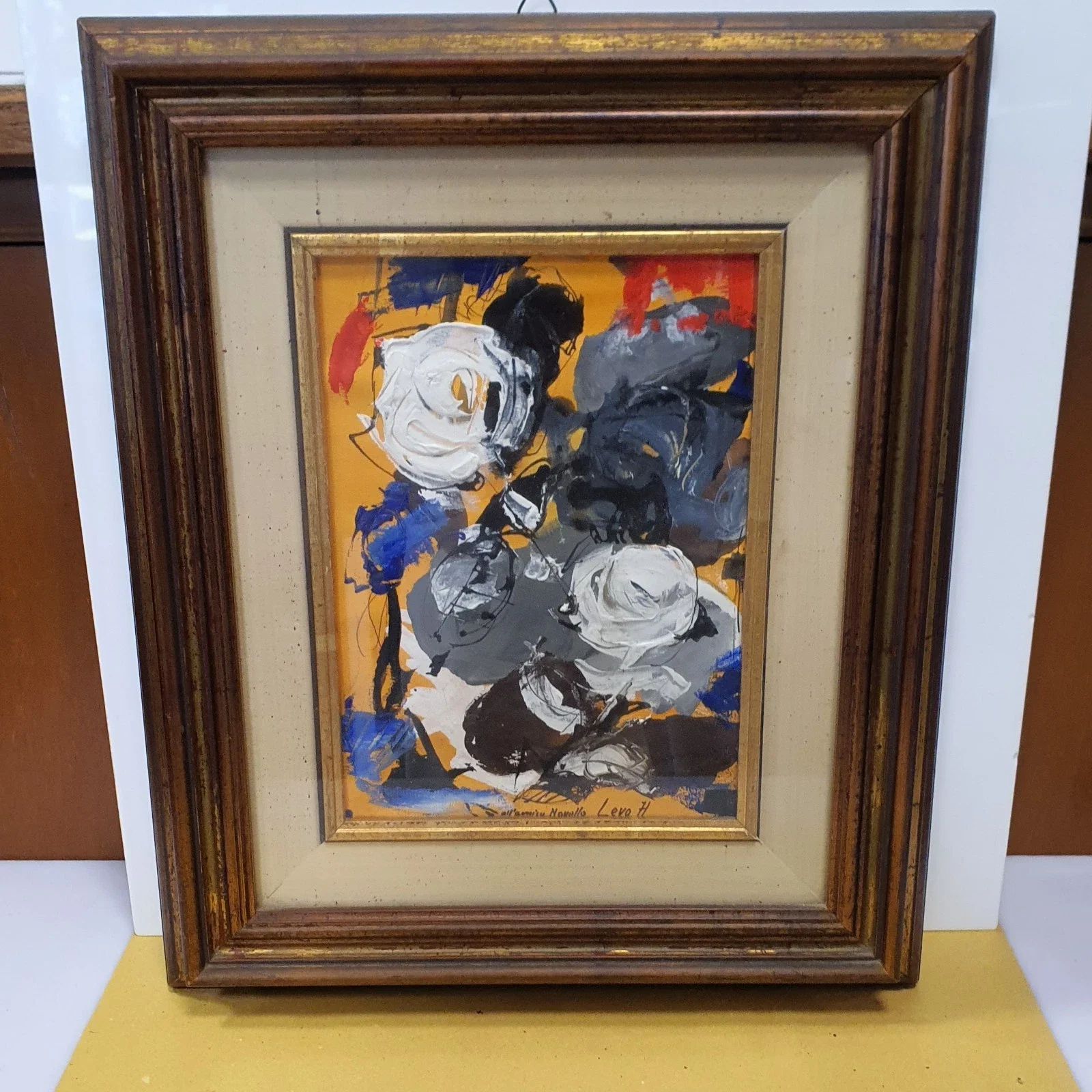 Quadro ad olio Levo 1971