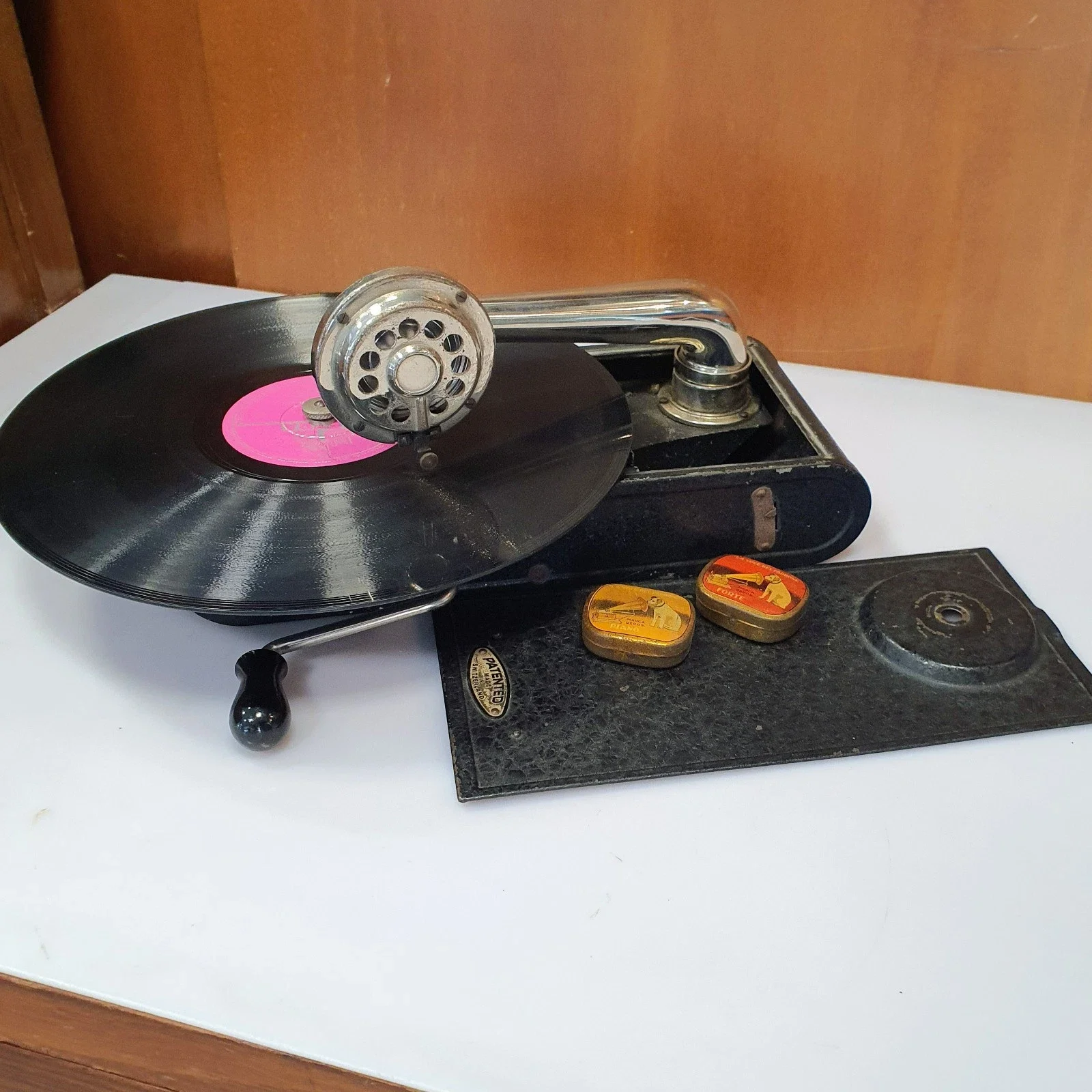 Grammofono Portatile Thorens Excelda Funzionante