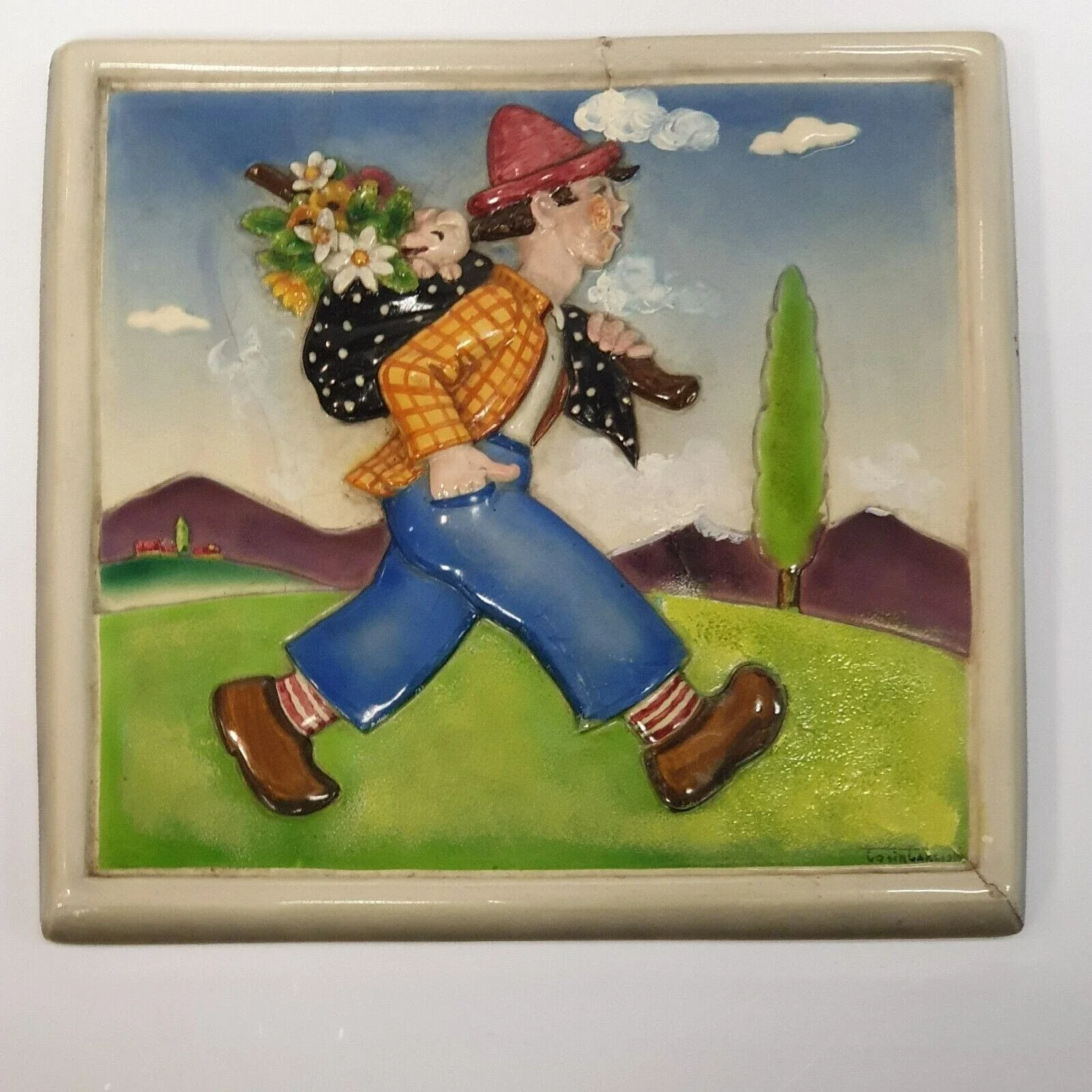 Piastra da muro Tarcisio Tosin ceramica