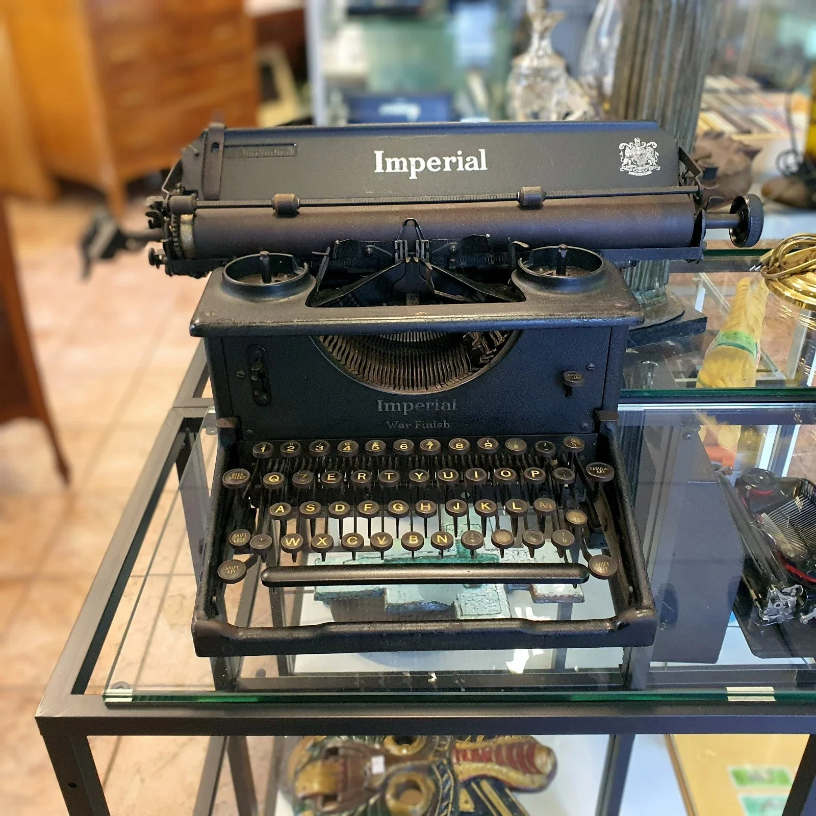 Macchina da scrivere Imperial War Finish