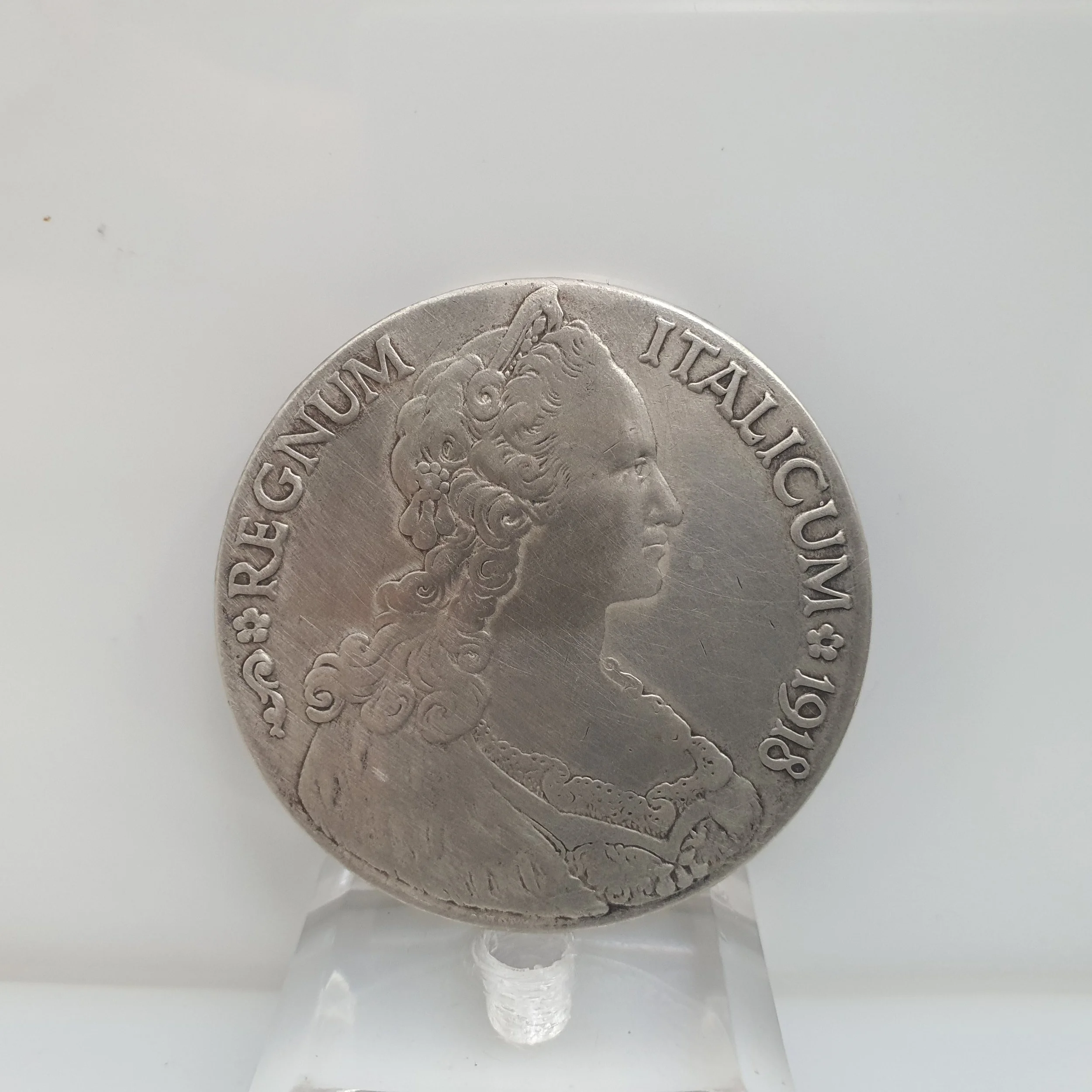 1 Tallero Eritrea 1918 argento