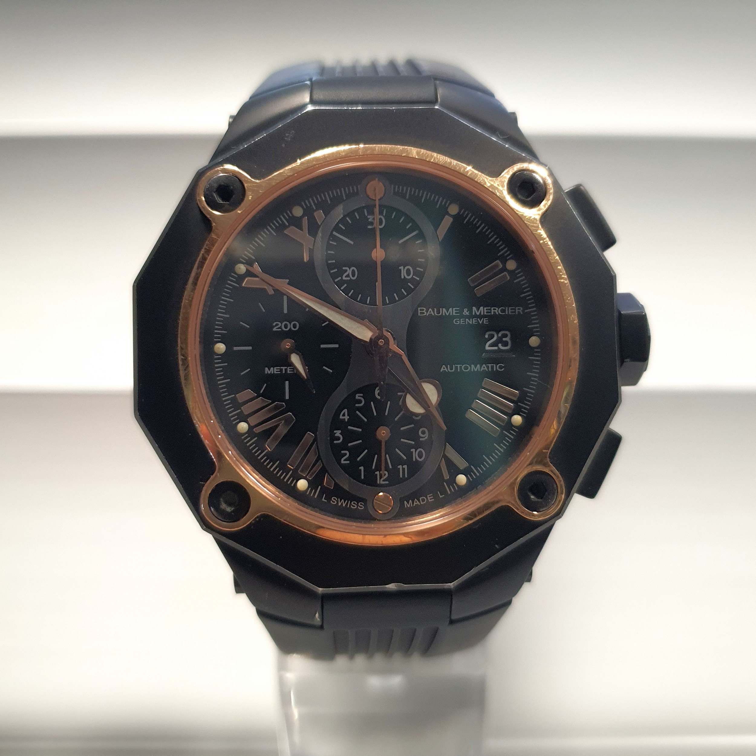 Baume & Mercier Chrono Riviera Black automatico